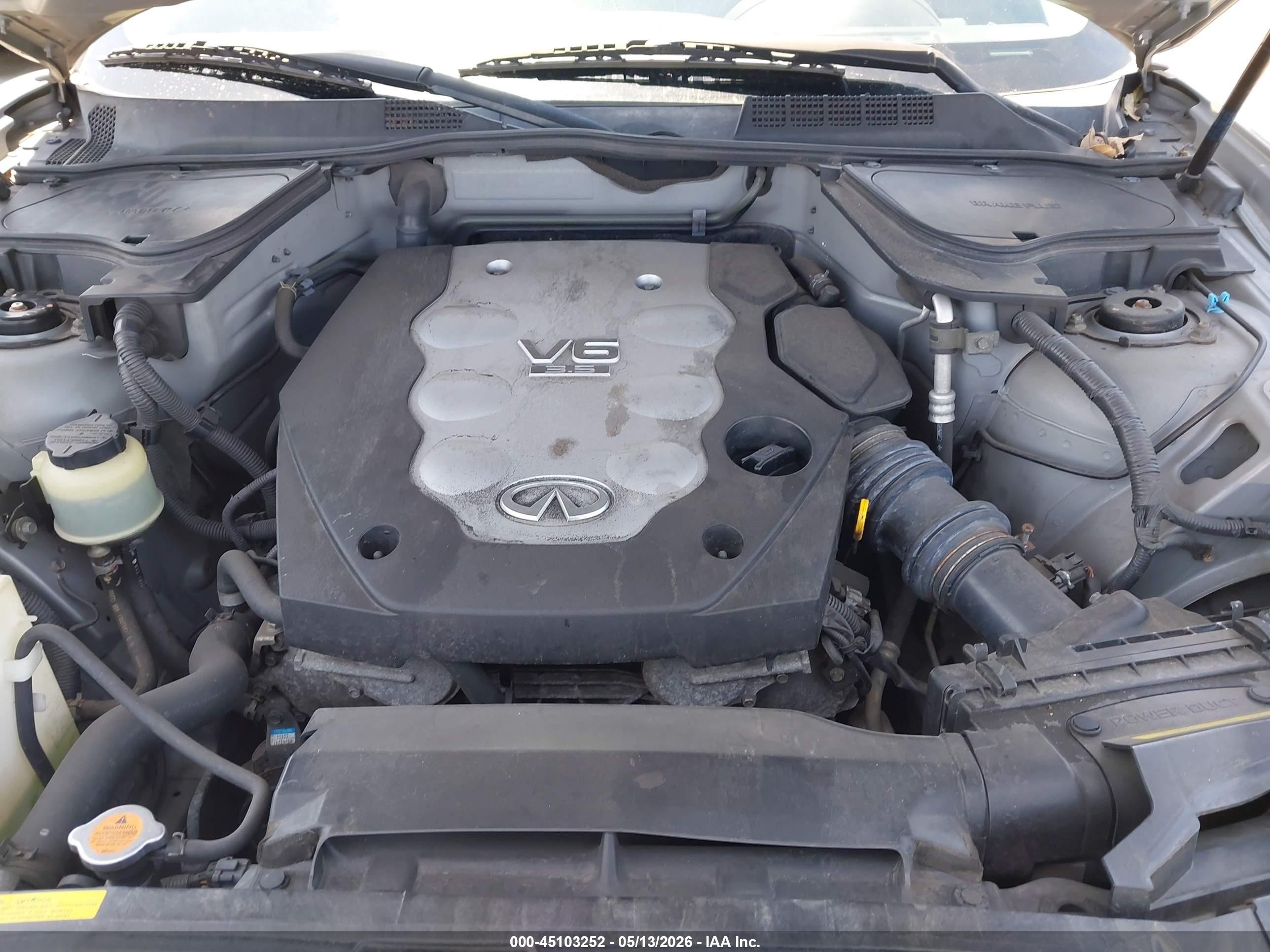 2006 Infiniti Fx35   Silver vin: JNRAS08WX6X203372