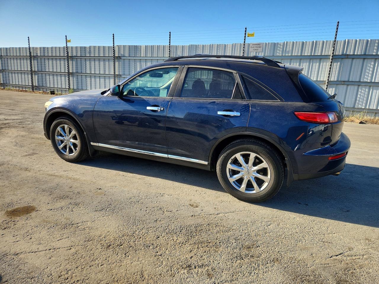2007 Infiniti Fx35 Base Blue vin: JNRAS08WX7X206161