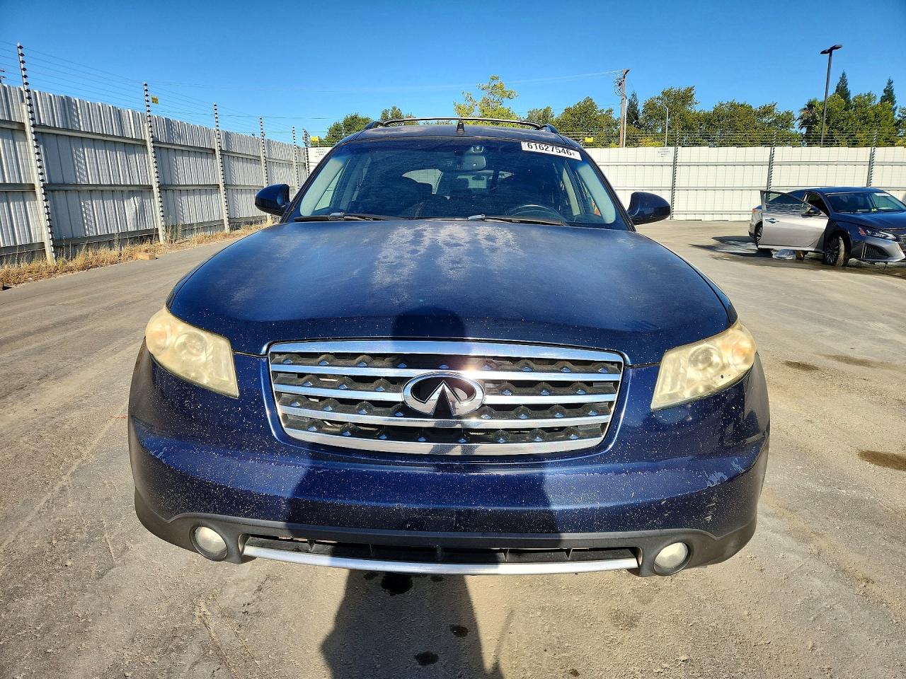 2007 Infiniti Fx35 Base Blue vin: JNRAS08WX7X206161