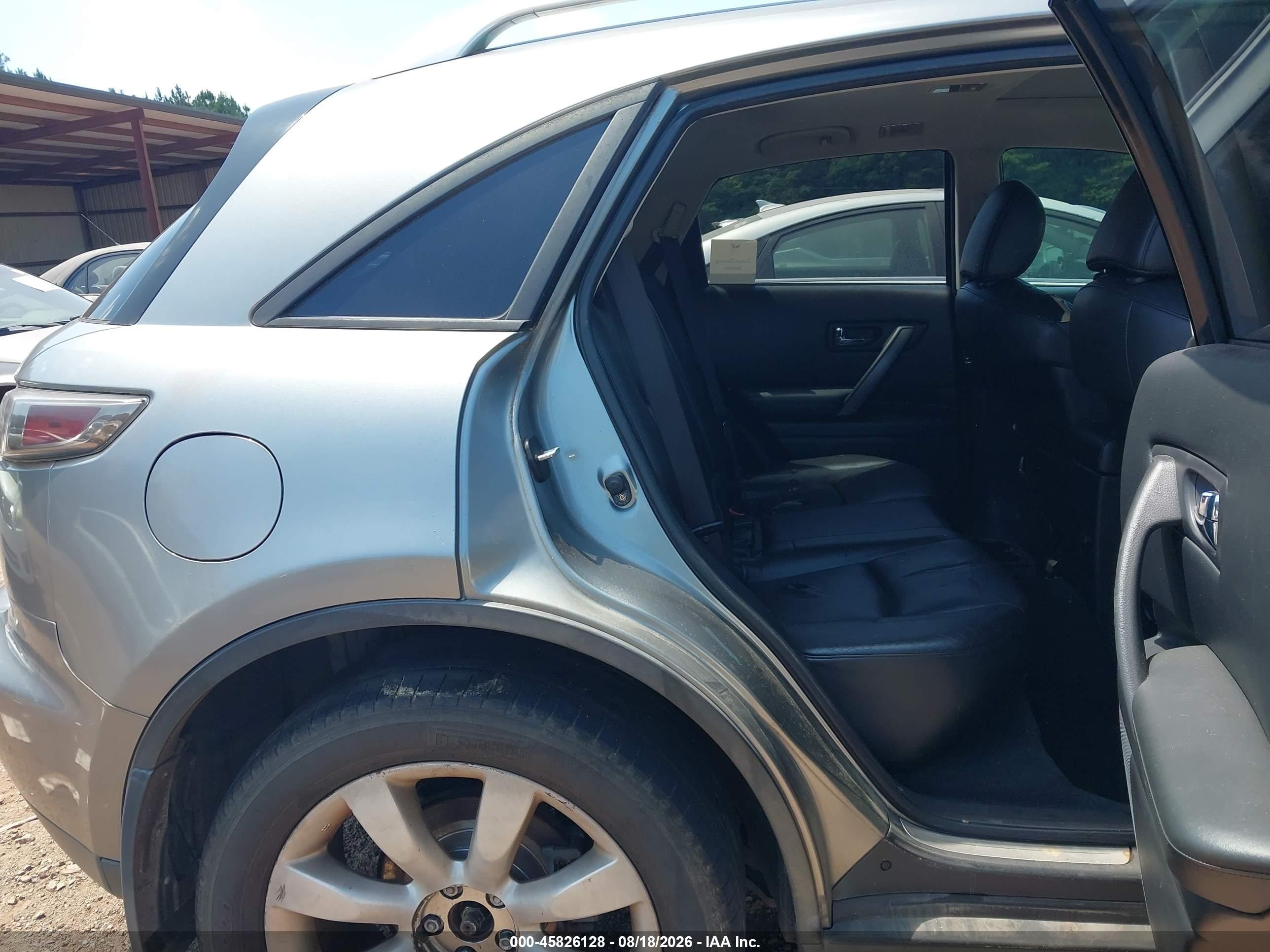 2007 Infiniti Fx35   Gray vin: JNRAS08WX7X208377
