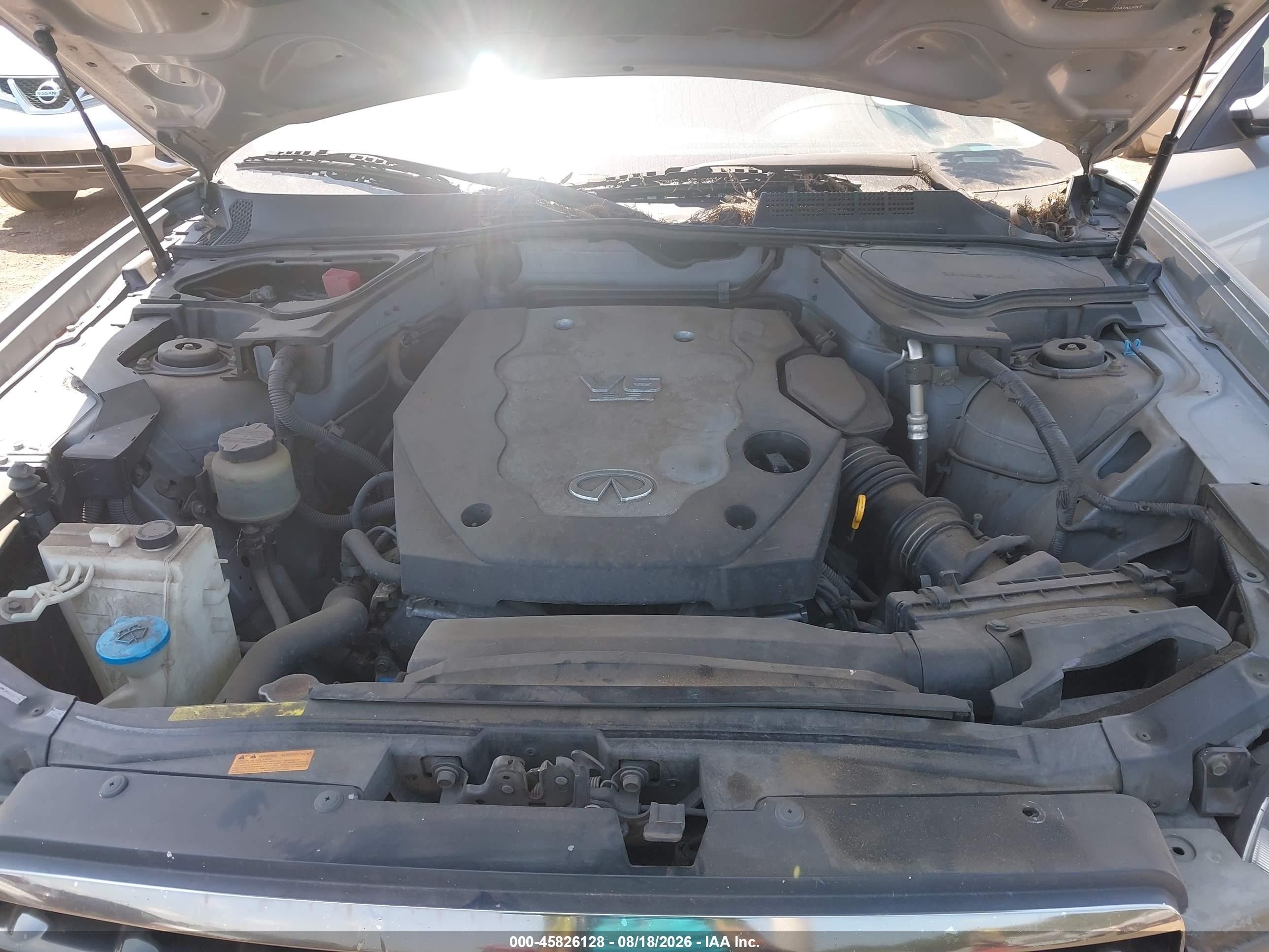 2007 Infiniti Fx35   Gray vin: JNRAS08WX7X208377
