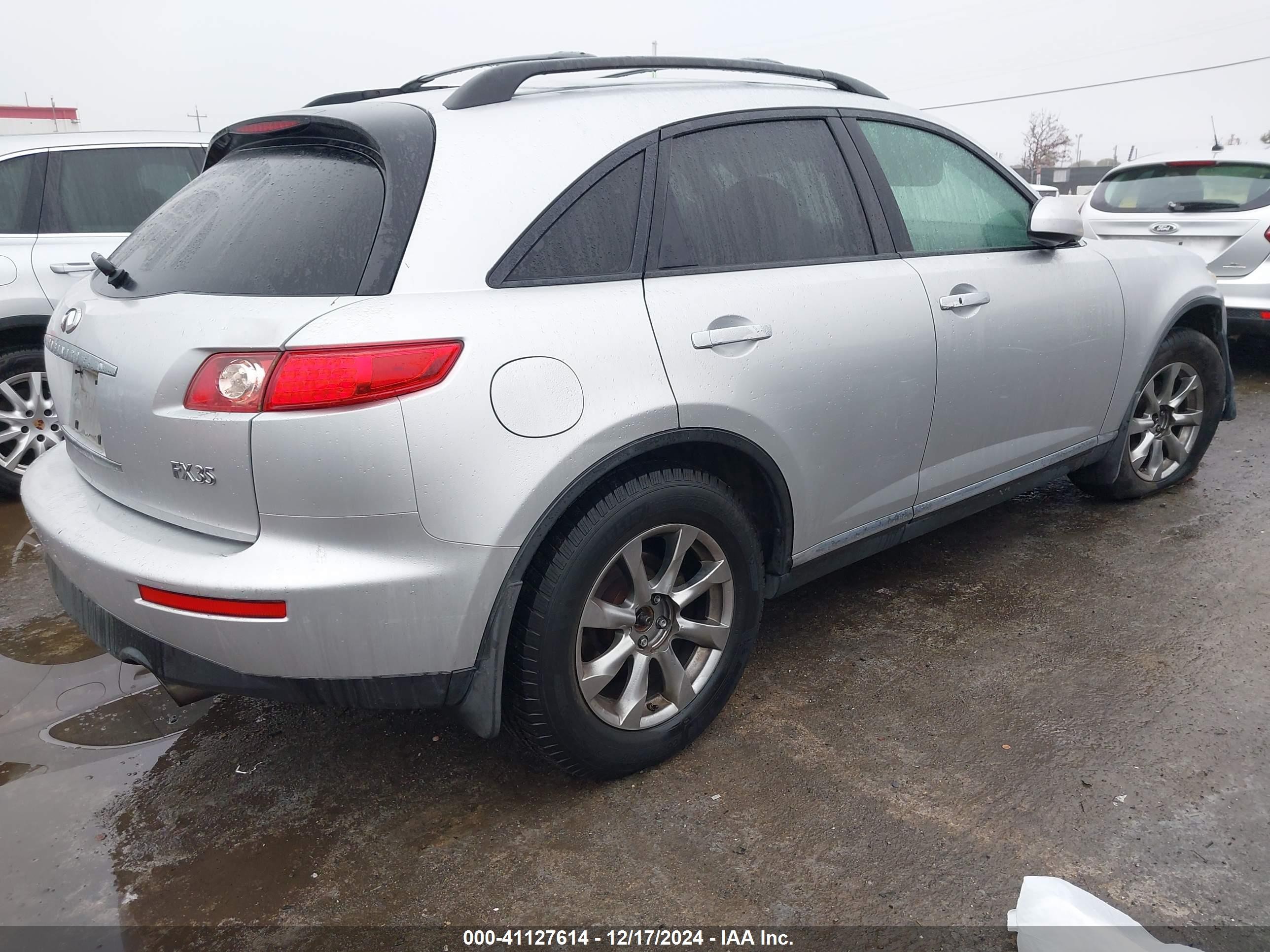 2007 Infiniti Fx35   Серый vin: JNRAS08WX7X210338