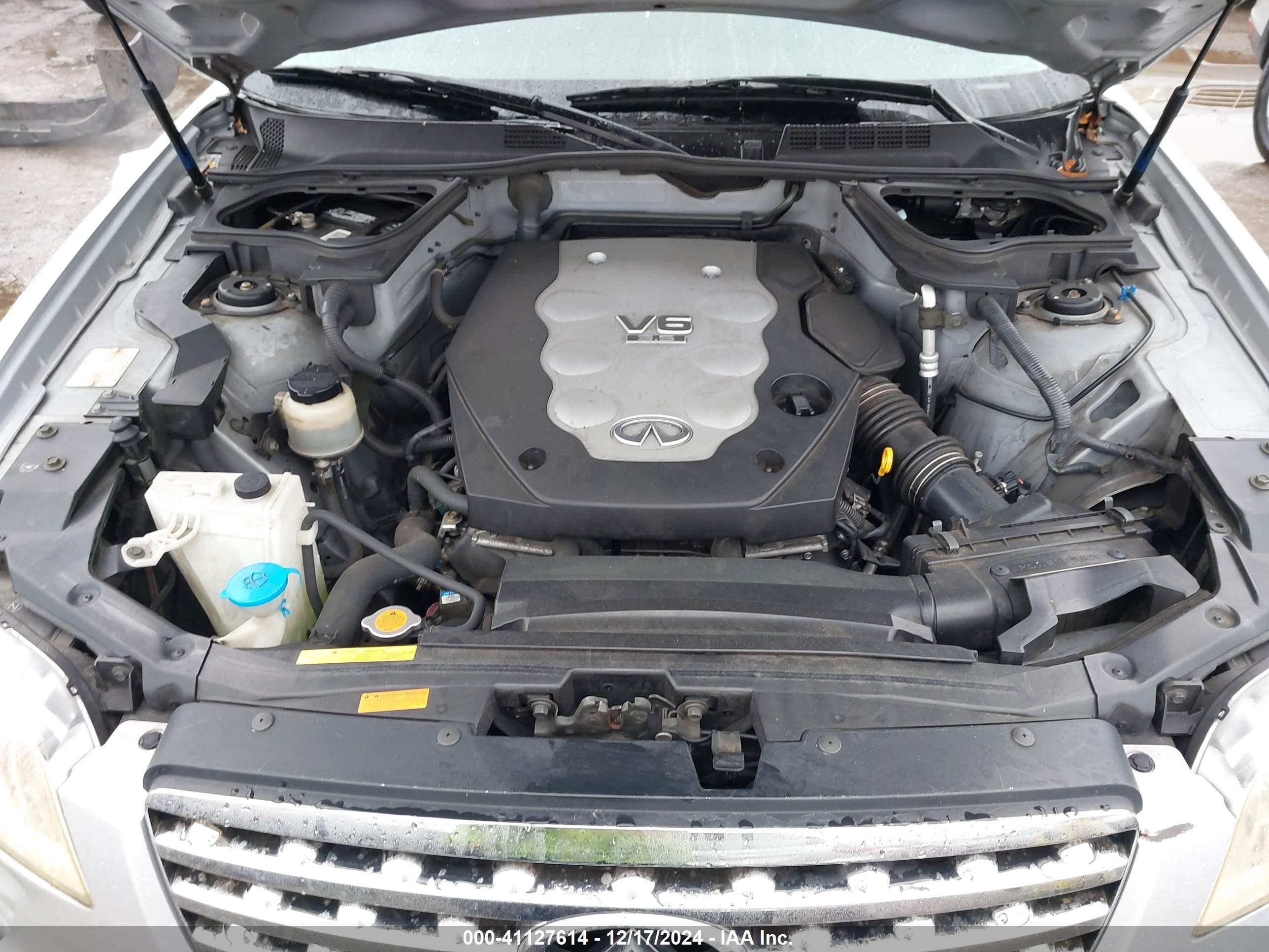2007 Infiniti Fx35   Серый vin: JNRAS08WX7X210338