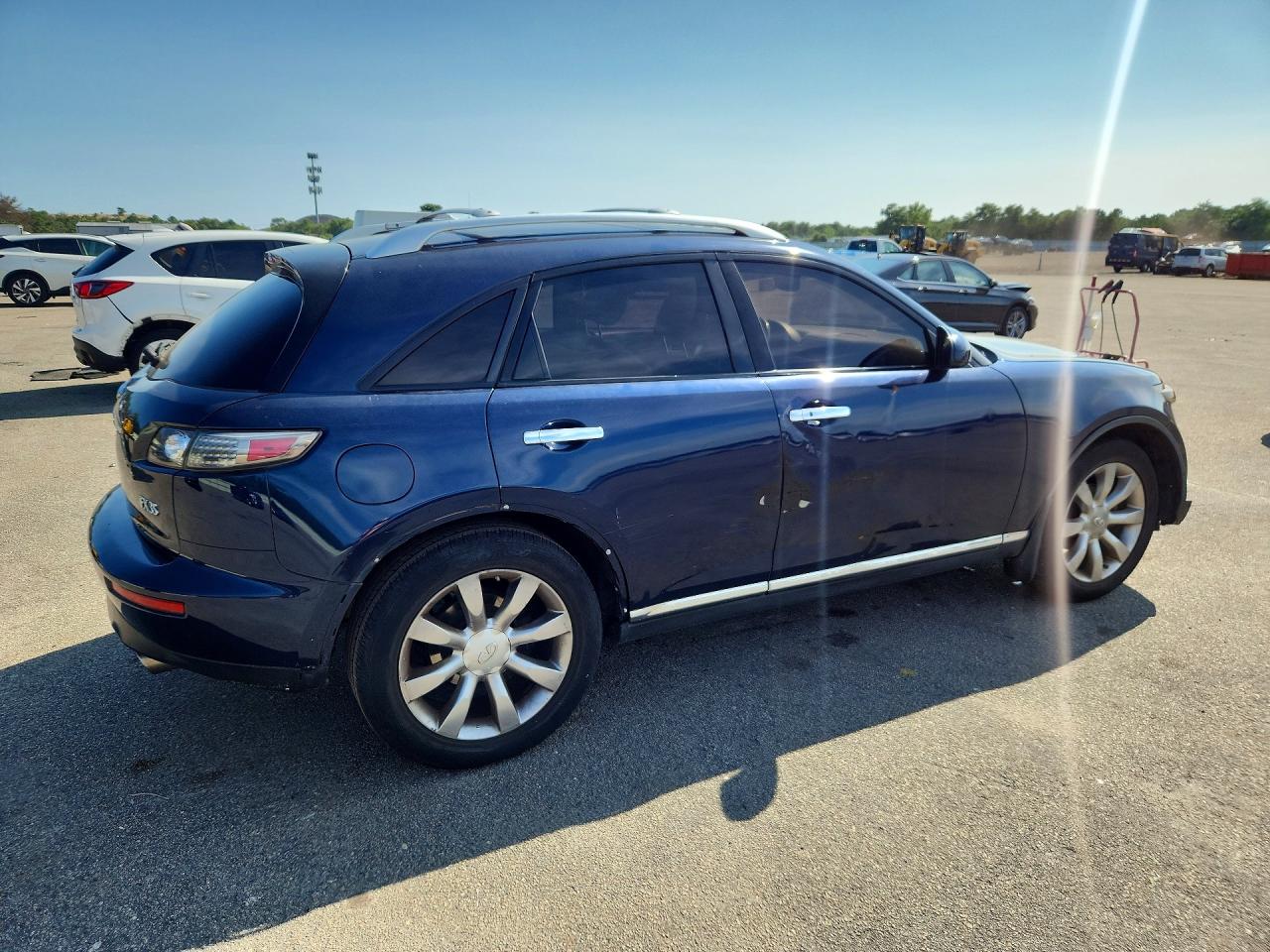 2008 Infiniti Fx35 Base Blue vin: JNRAS08WX8X201530