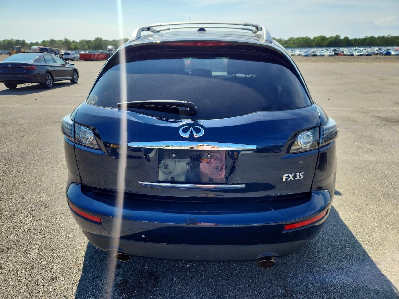 2008 Infiniti Fx35 Base Blue vin: JNRAS08WX8X201530
