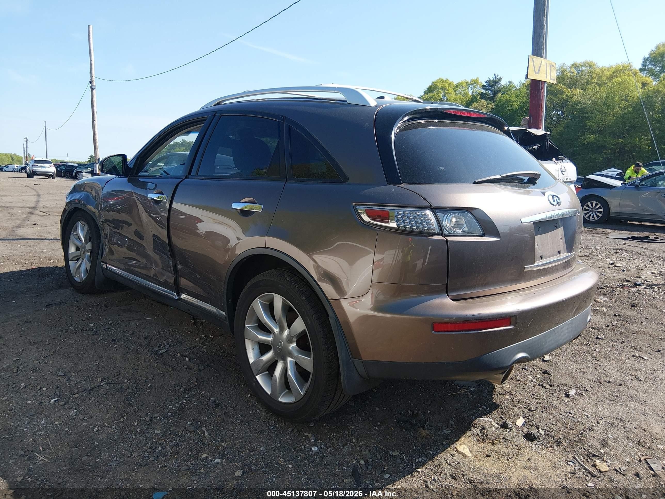 2008 Infiniti Fx35   Brown vin: JNRAS08WX8X203858