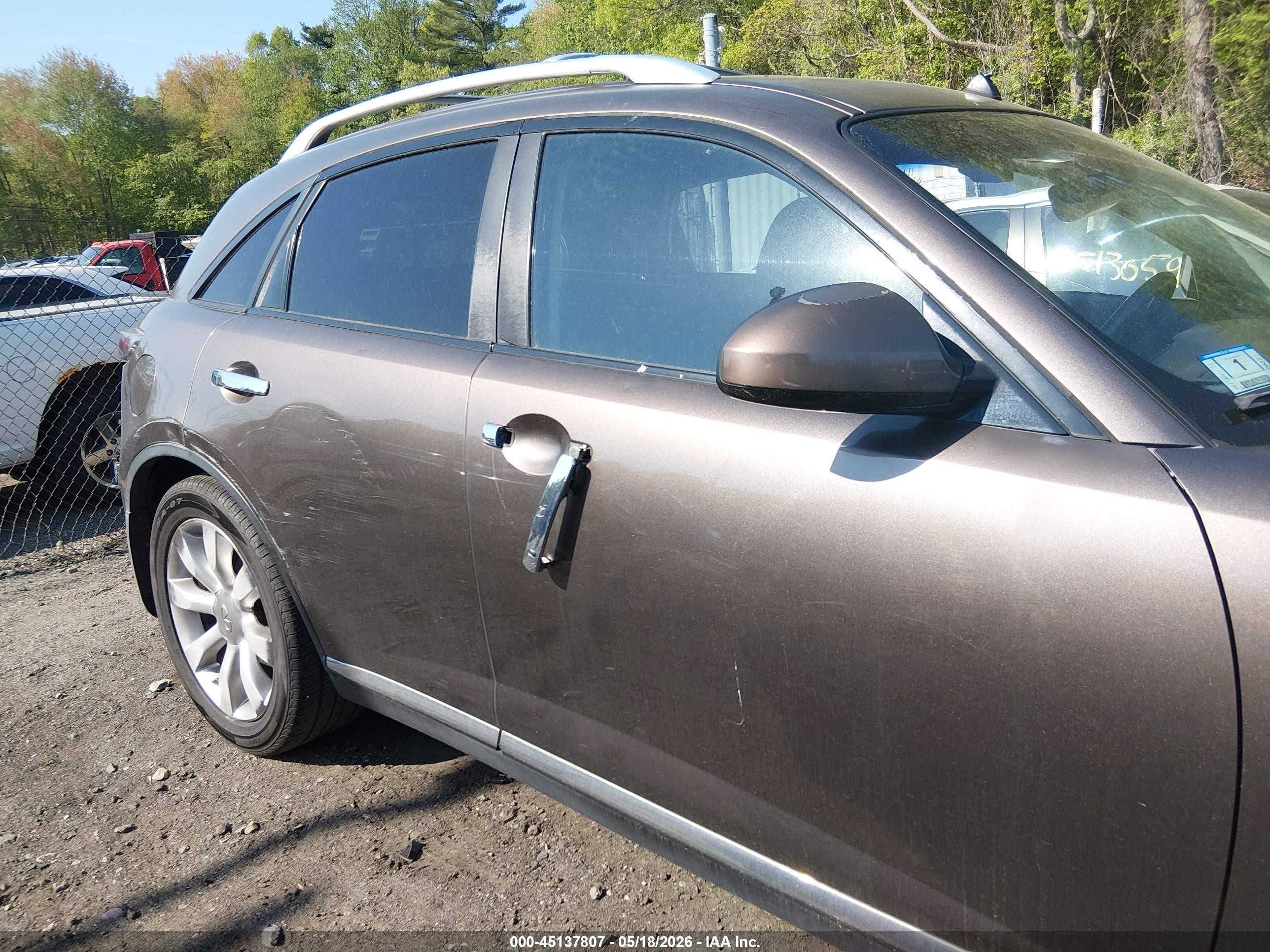 2008 Infiniti Fx35   Brown vin: JNRAS08WX8X203858