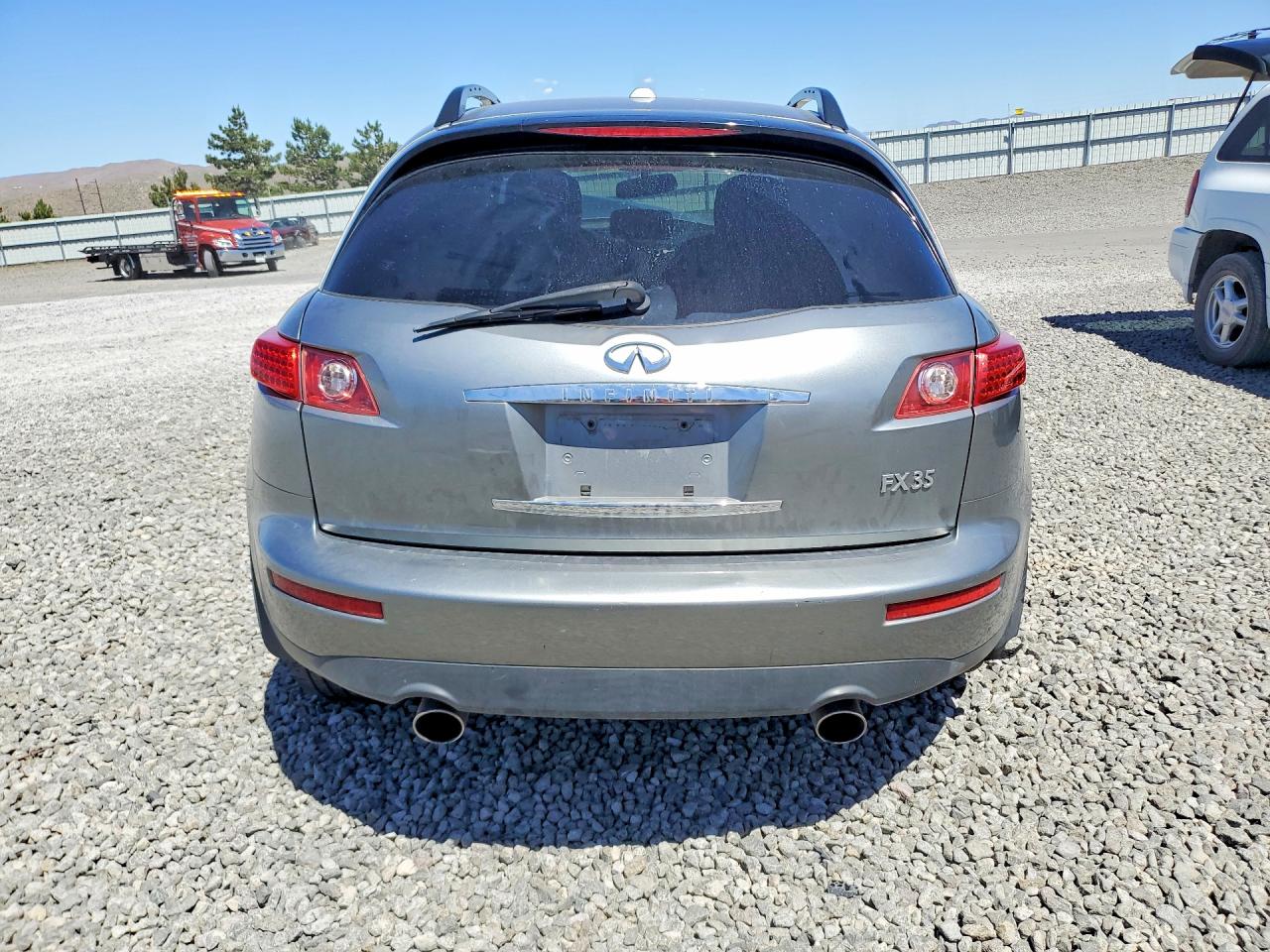 2008 Infiniti Fx35 Base Silver vin: JNRAS08WX8X204301