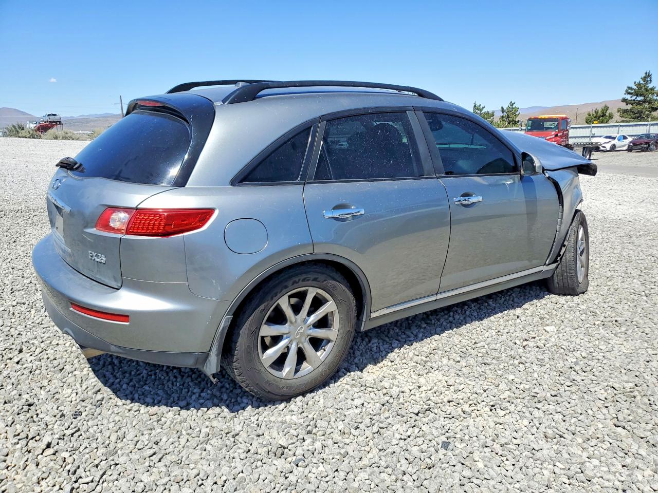 2008 Infiniti Fx35 Base Silver vin: JNRAS08WX8X204301