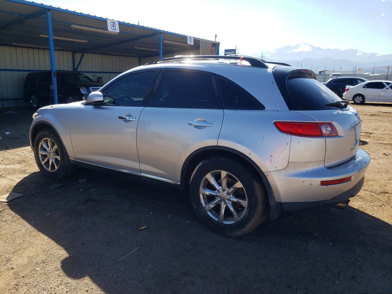 2008 Infiniti Fx35 Base Silver vin: JNRAS08WX8X204735