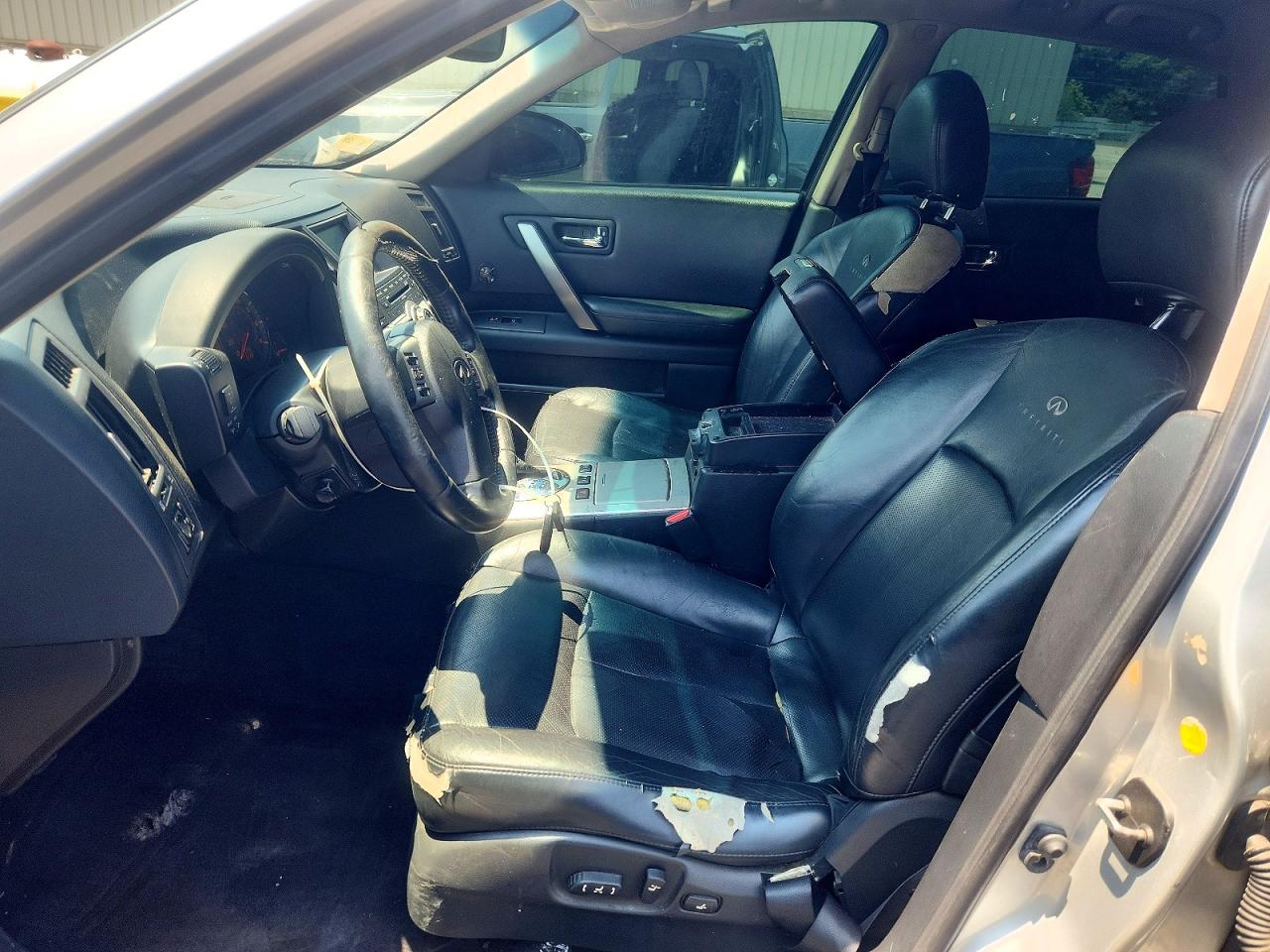 2008 Infiniti Fx35 Silver vin: JNRAS08WX8X206601