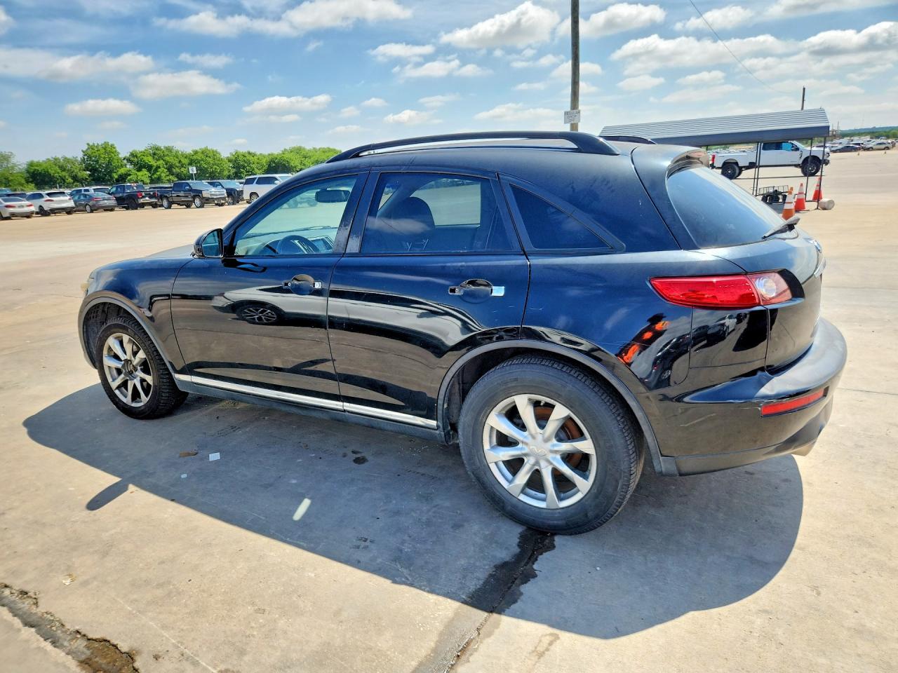 2008 Infiniti Fx35 Base Black vin: JNRAS08WX8X209076