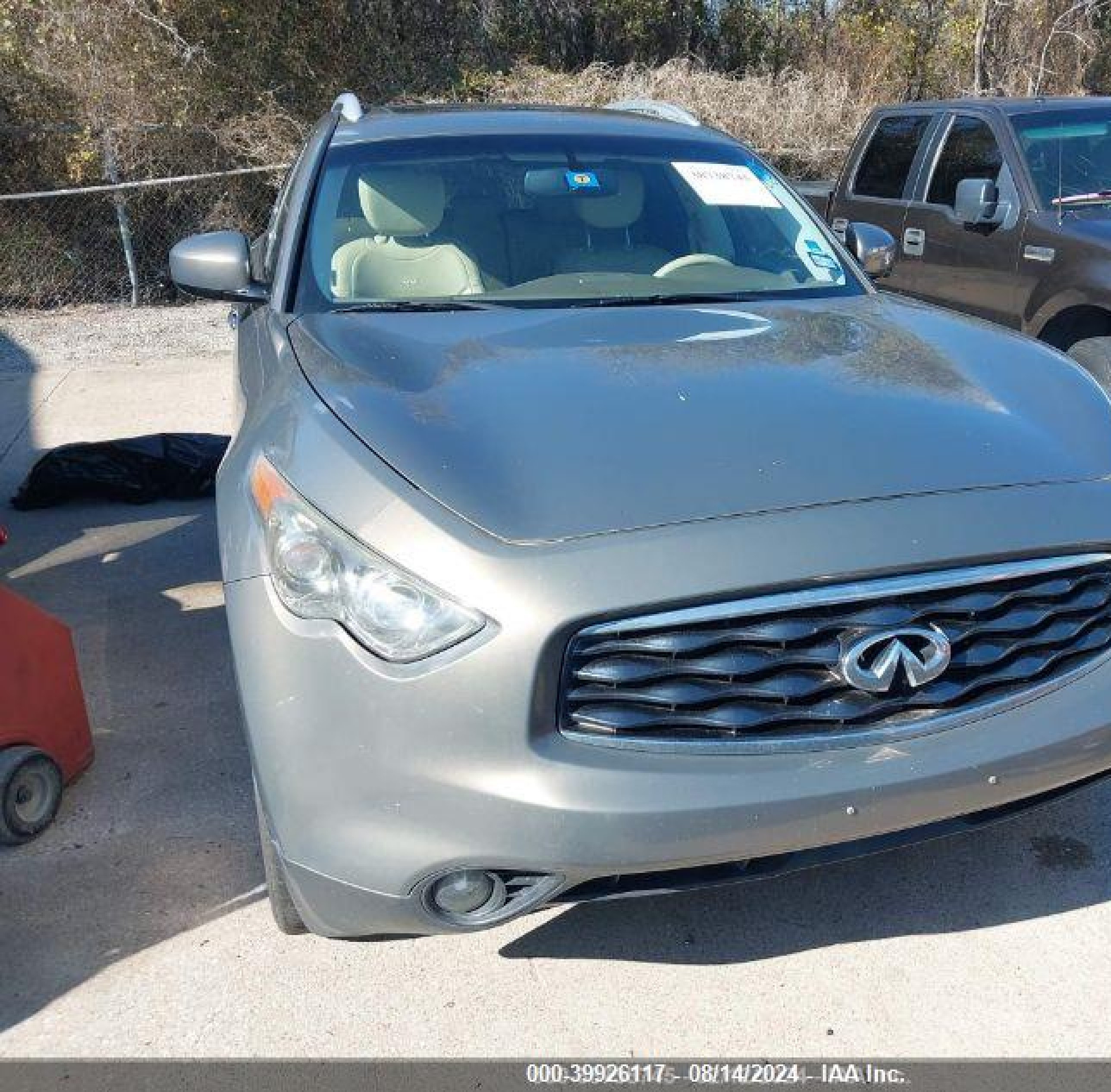 2009 Infiniti Fx35   Gray vin: JNRAS18U29M103289