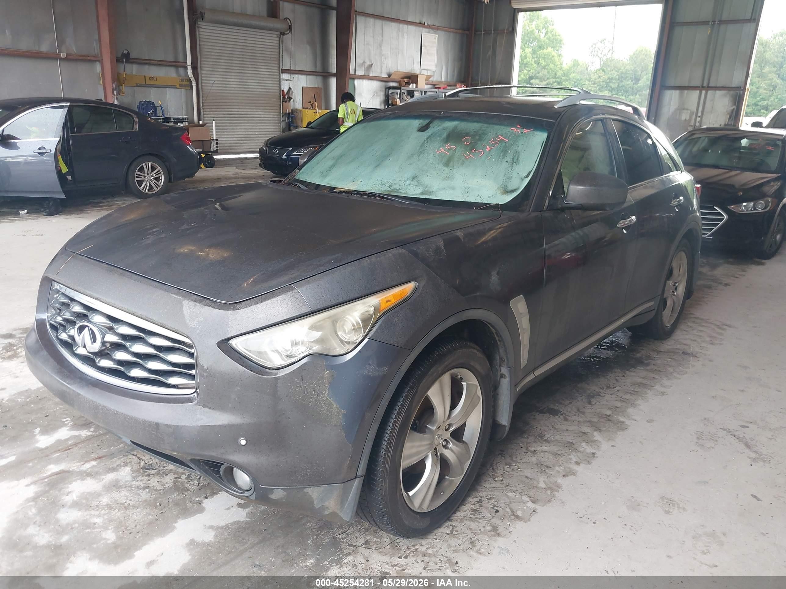 2009 Infiniti Fx35   Blue vin: JNRAS18U39M103768