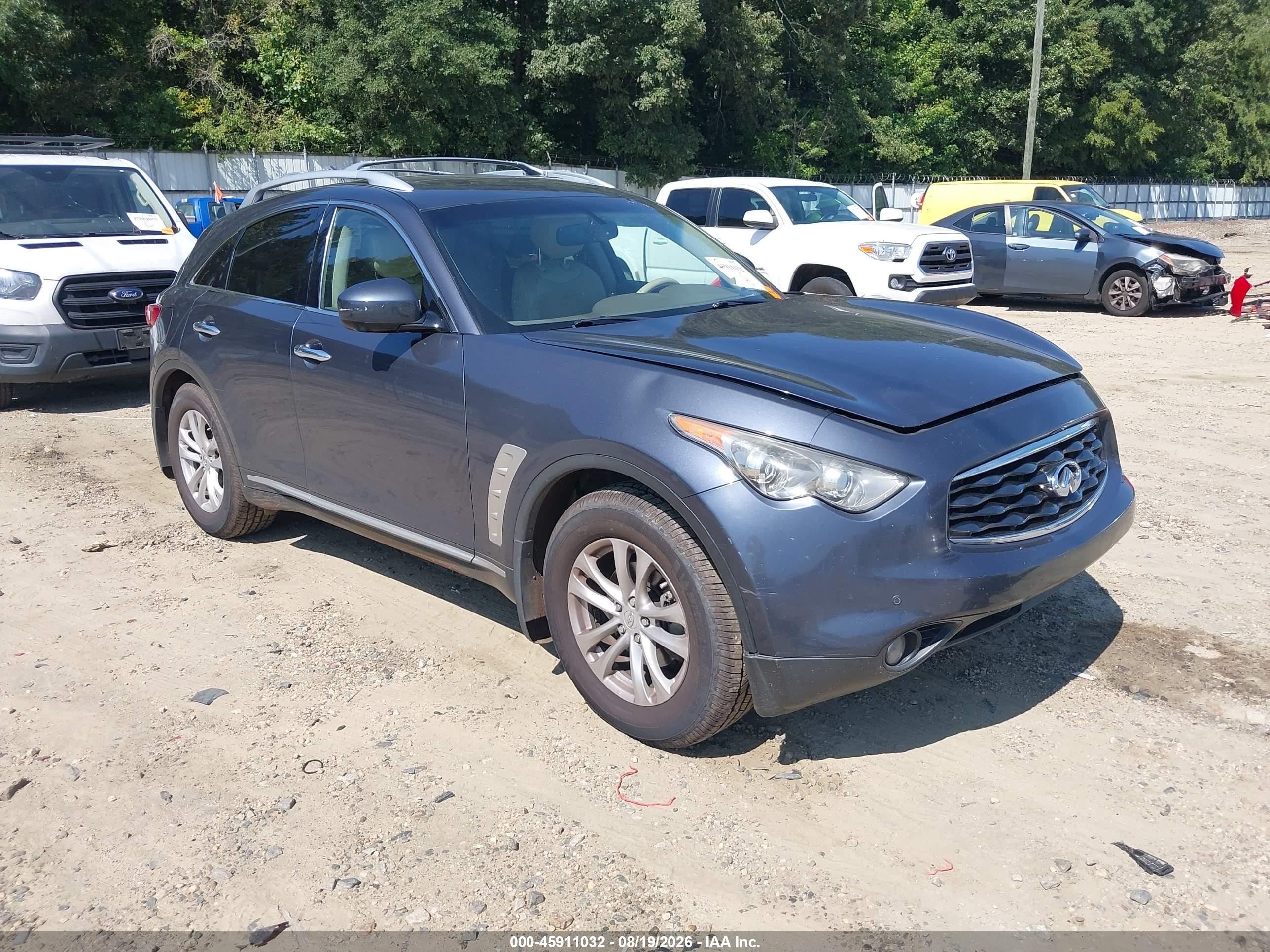 2009 Infiniti Fx35   Gray vin: JNRAS18U49M104217