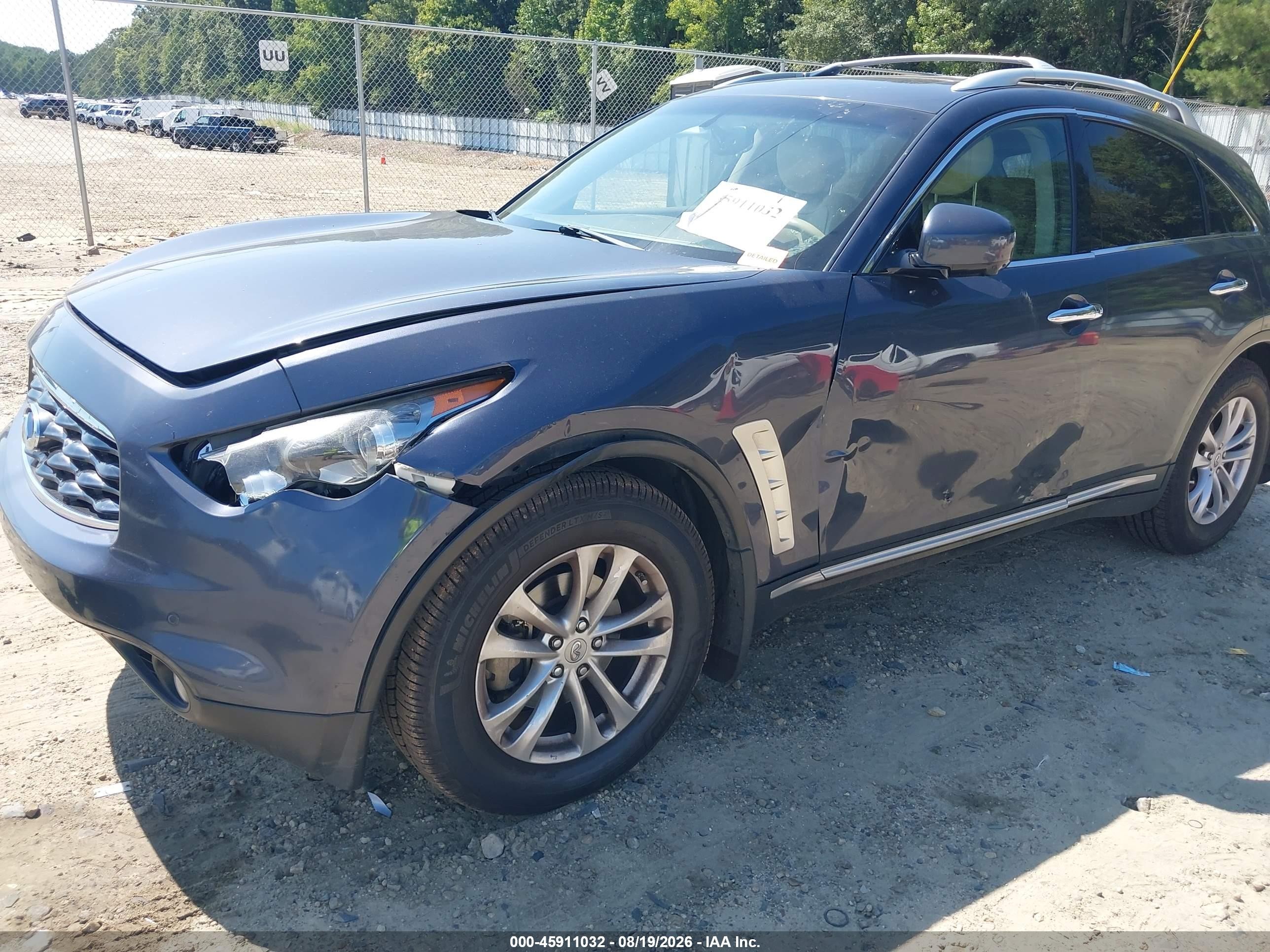 2009 Infiniti Fx35   Gray vin: JNRAS18U49M104217