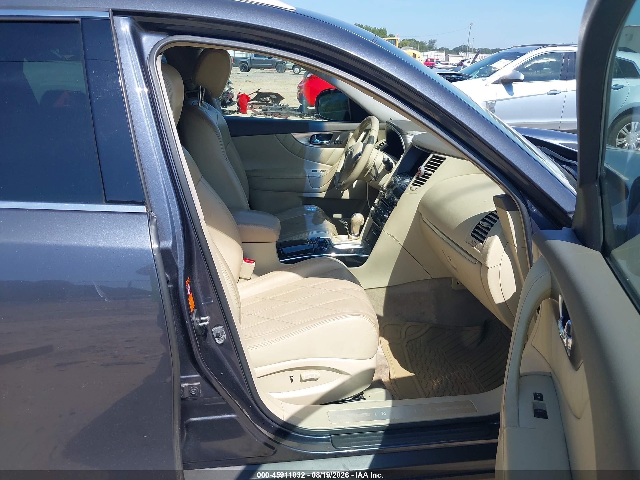 2009 Infiniti Fx35   Gray vin: JNRAS18U49M104217