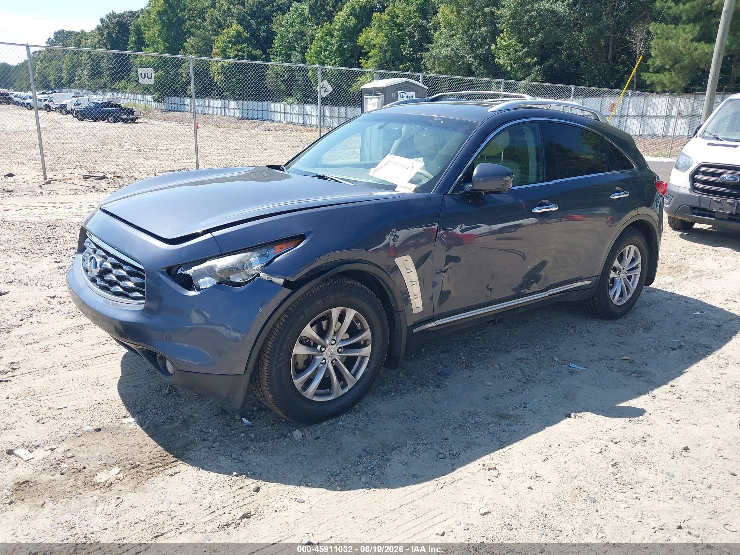 2009 Infiniti Fx35   Gray vin: JNRAS18U49M104217