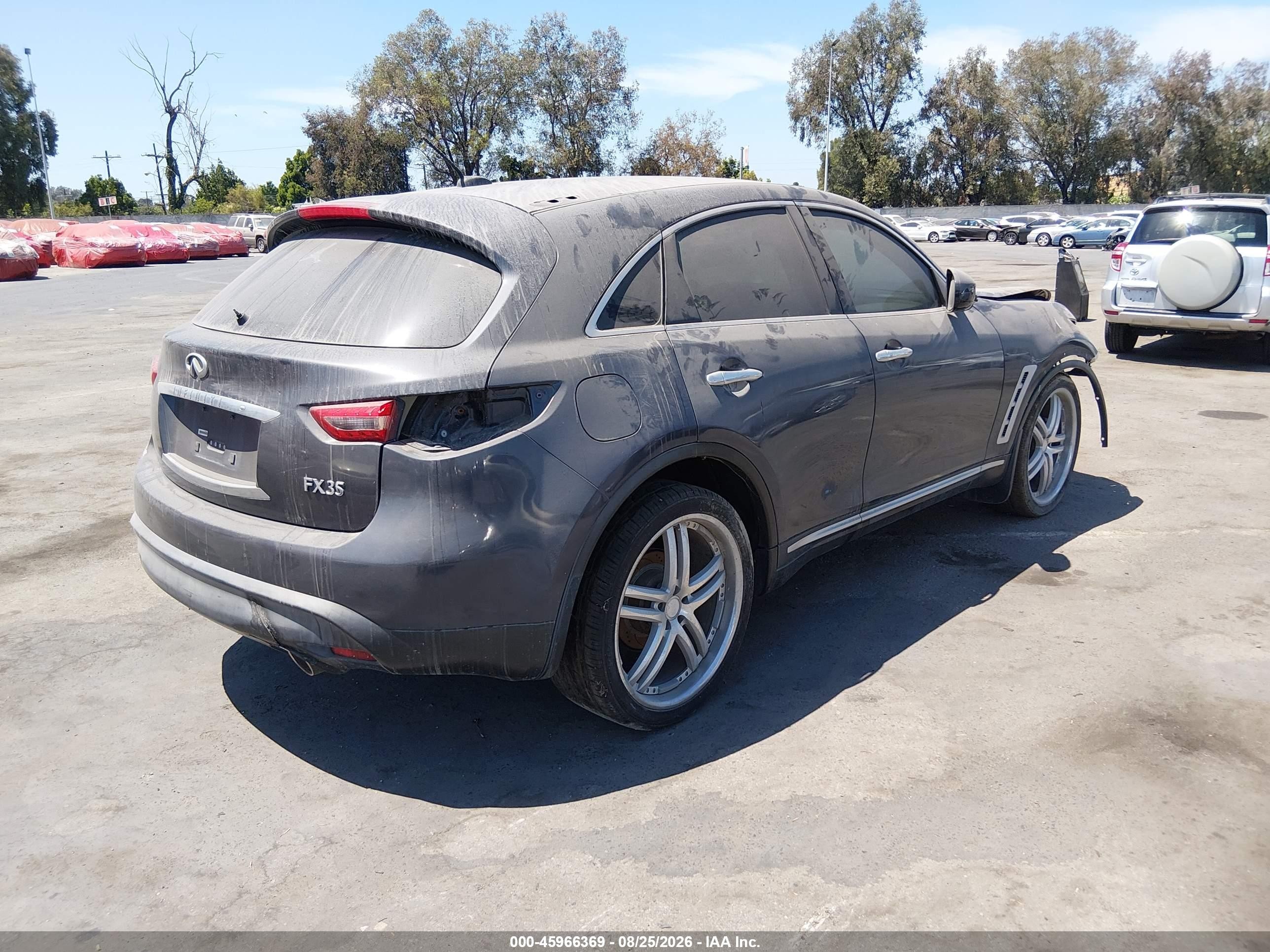2009 Infiniti Fx35   Blue vin: JNRAS18U69M102629
