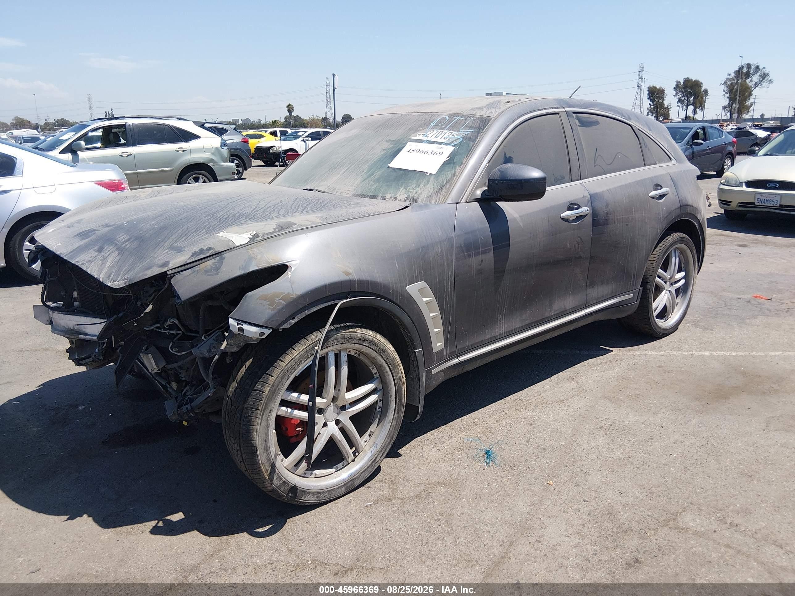 2009 Infiniti Fx35   Blue vin: JNRAS18U69M102629