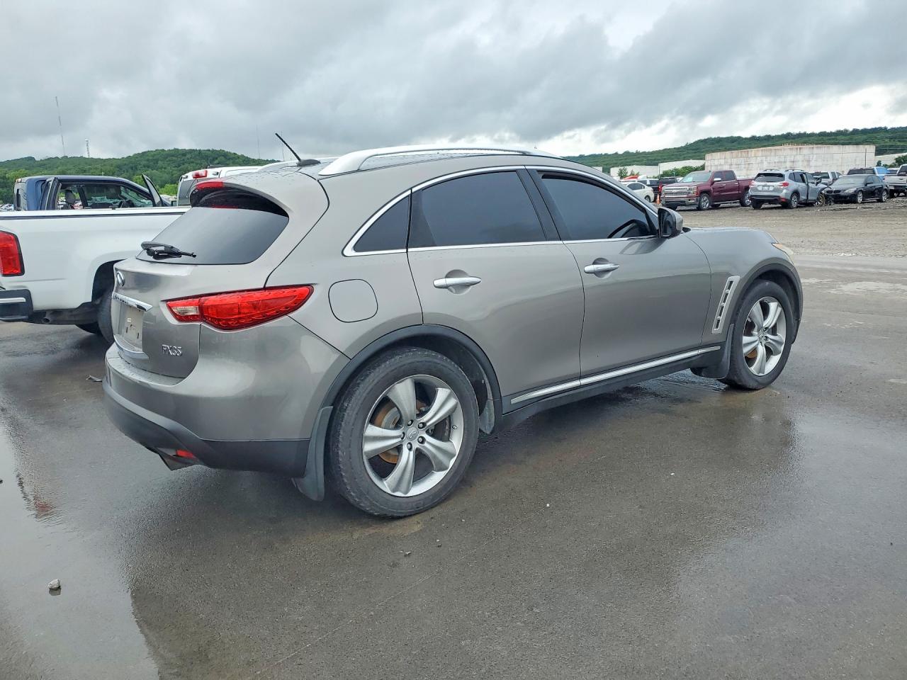 2009 Infiniti Fx35 Base Gray vin: JNRAS18U69M102680