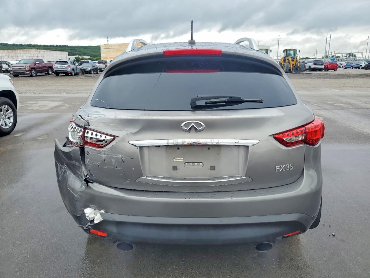 2009 Infiniti Fx35 Base Gray vin: JNRAS18U69M102680