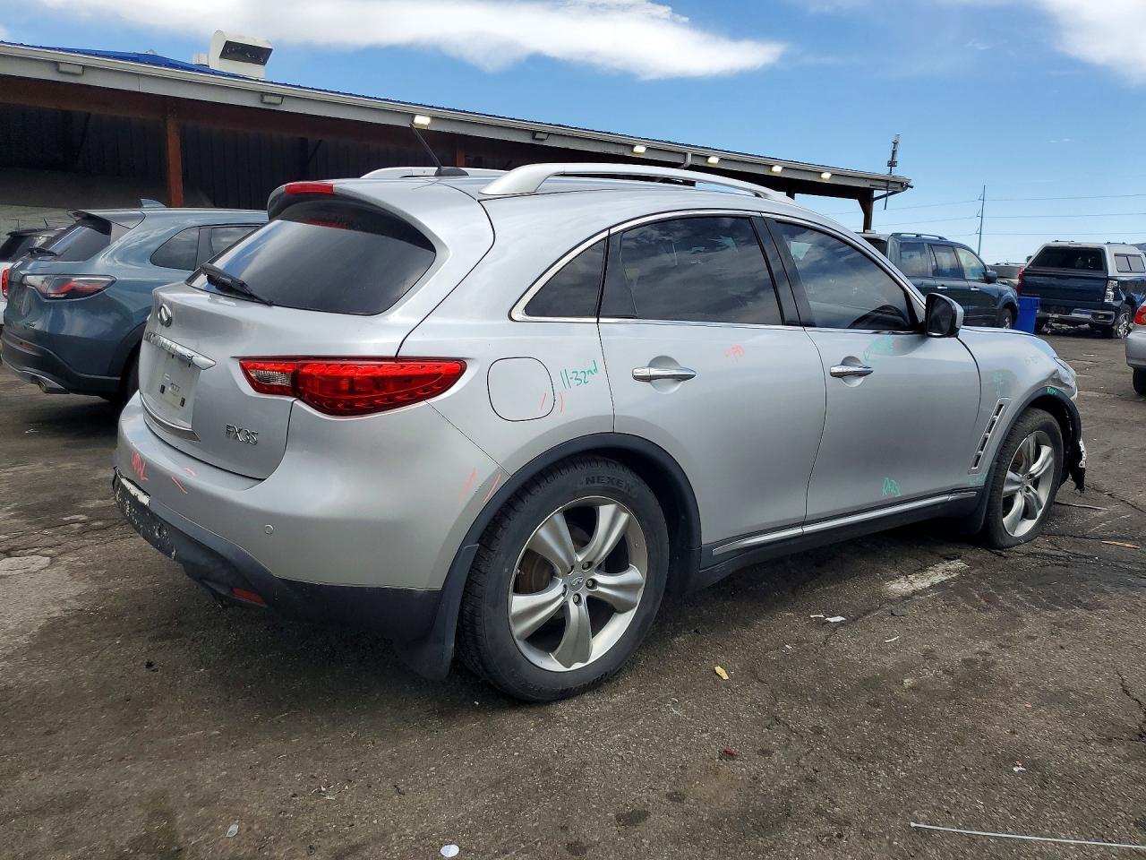 2009 Infiniti Fx35 Base Silver vin: JNRAS18U79M104423