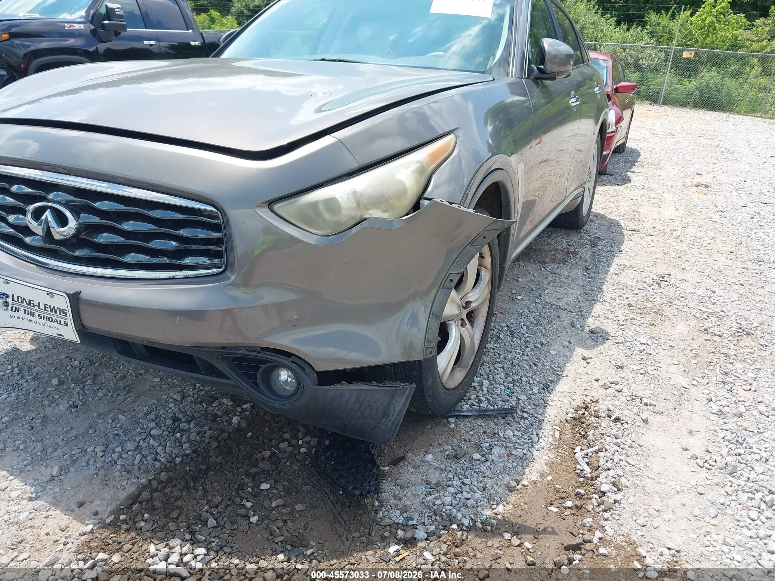 2009 Infiniti Fx35   Gold vin: JNRAS18U99M103919