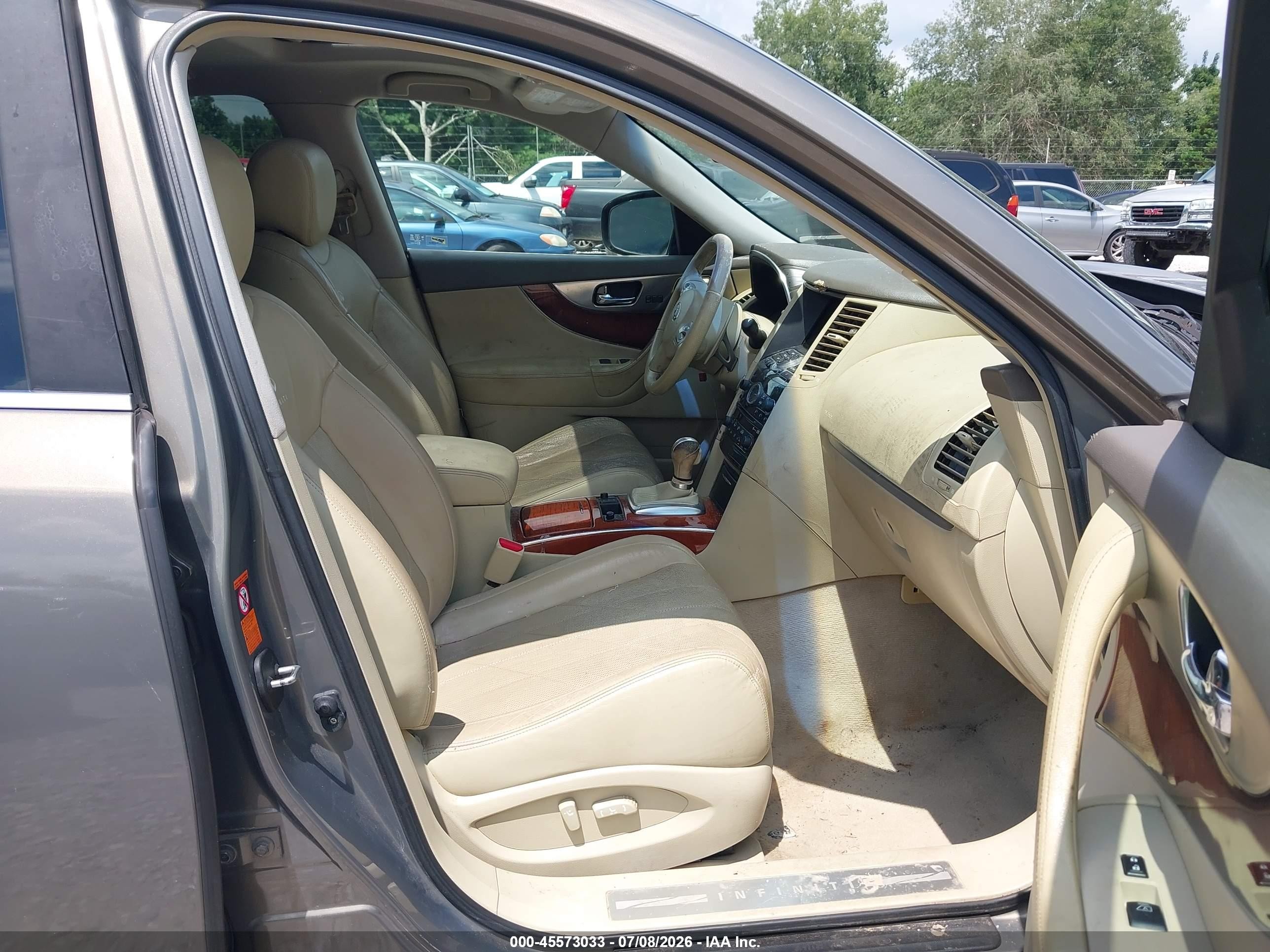 2009 Infiniti Fx35   Gold vin: JNRAS18U99M103919
