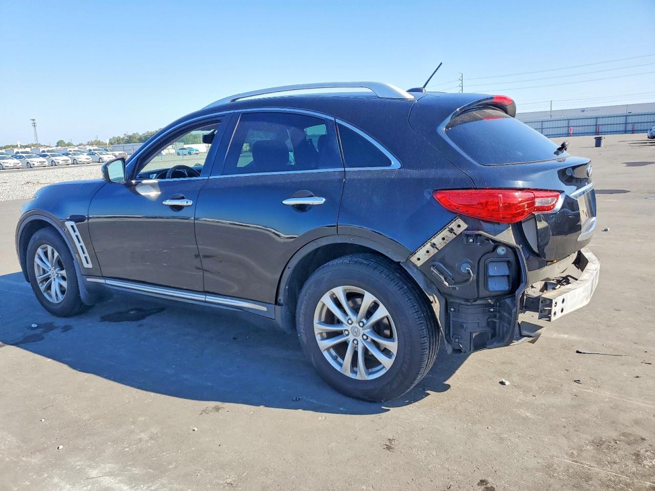 2009 Infiniti Fx35 Base Black vin: JNRAS18UX9M104464