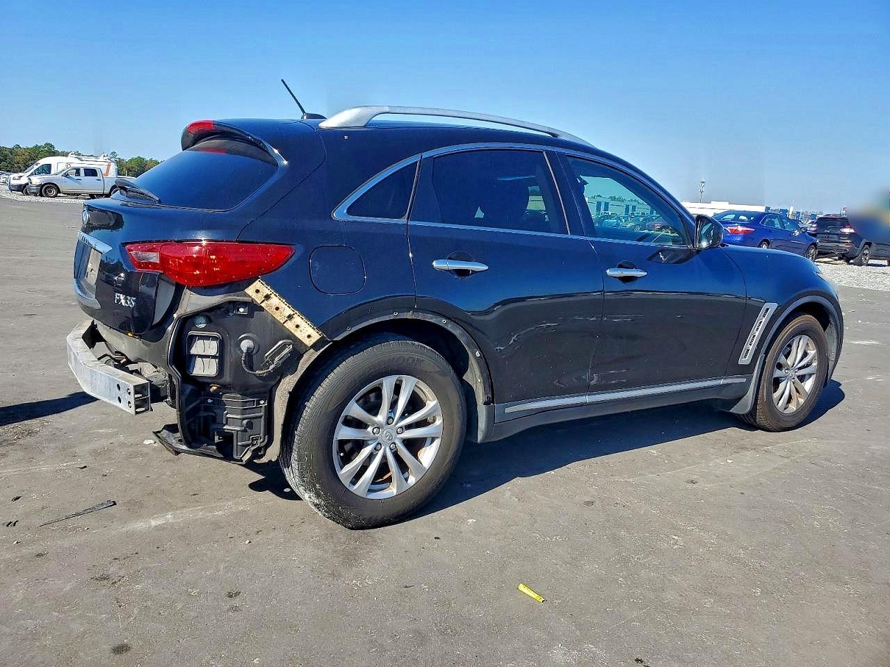 2009 Infiniti Fx35 Base Black vin: JNRAS18UX9M104464