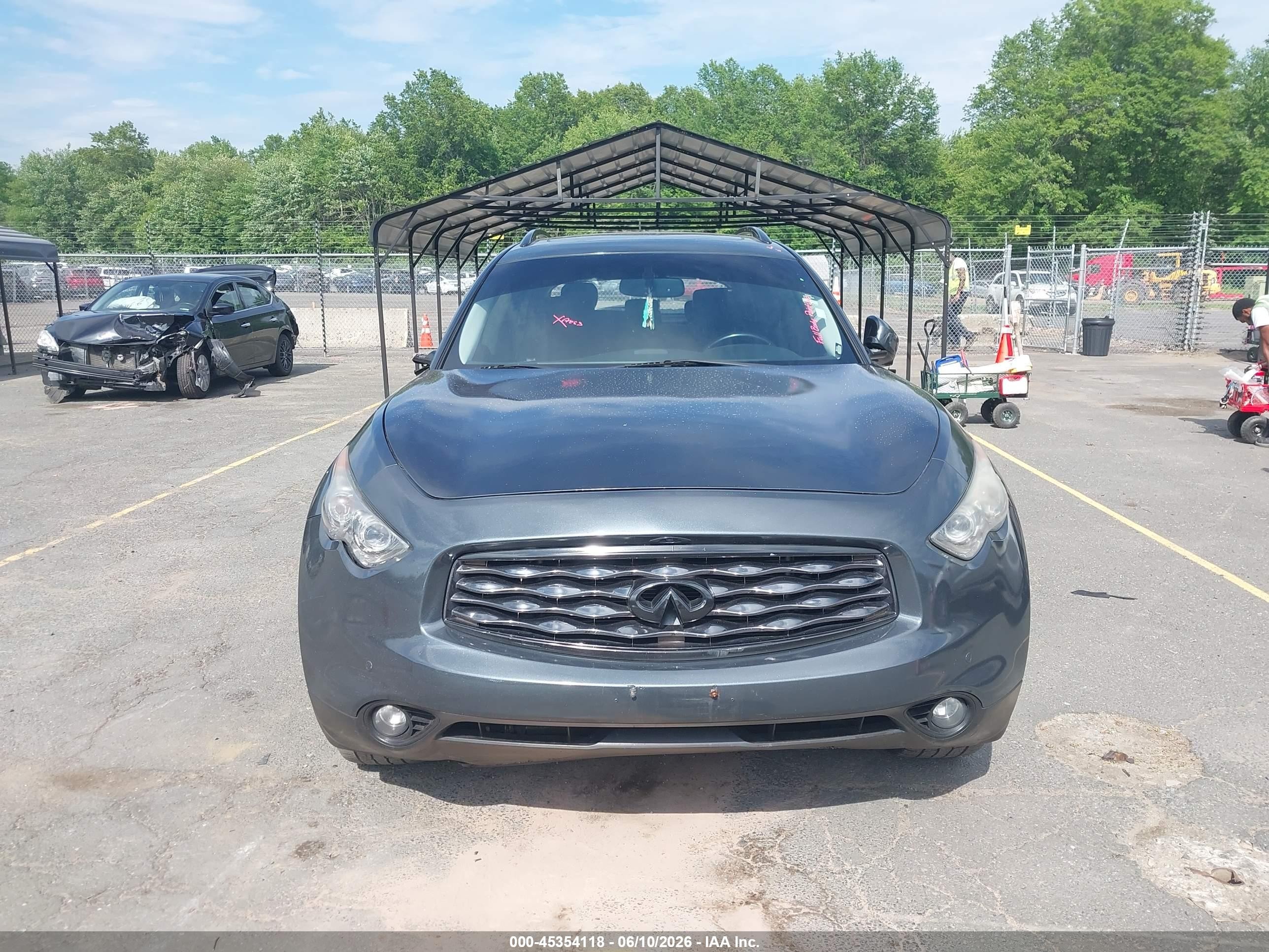 2009 Infiniti Fx35 Black vin: JNRAS18W09M154484