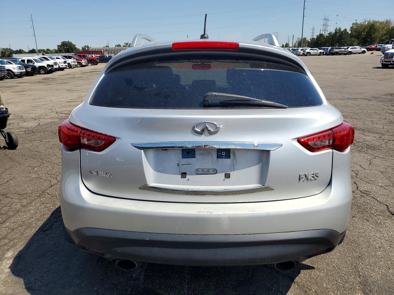 2009 Infiniti Fx35 Base Silver vin: JNRAS18W09M156736