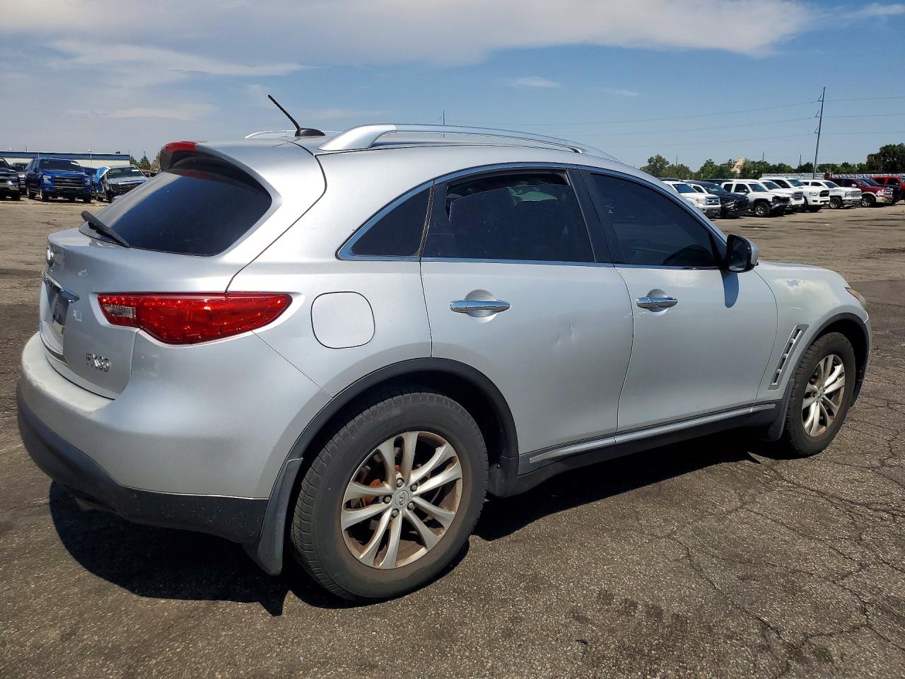2009 Infiniti Fx35 Base Silver vin: JNRAS18W09M156736