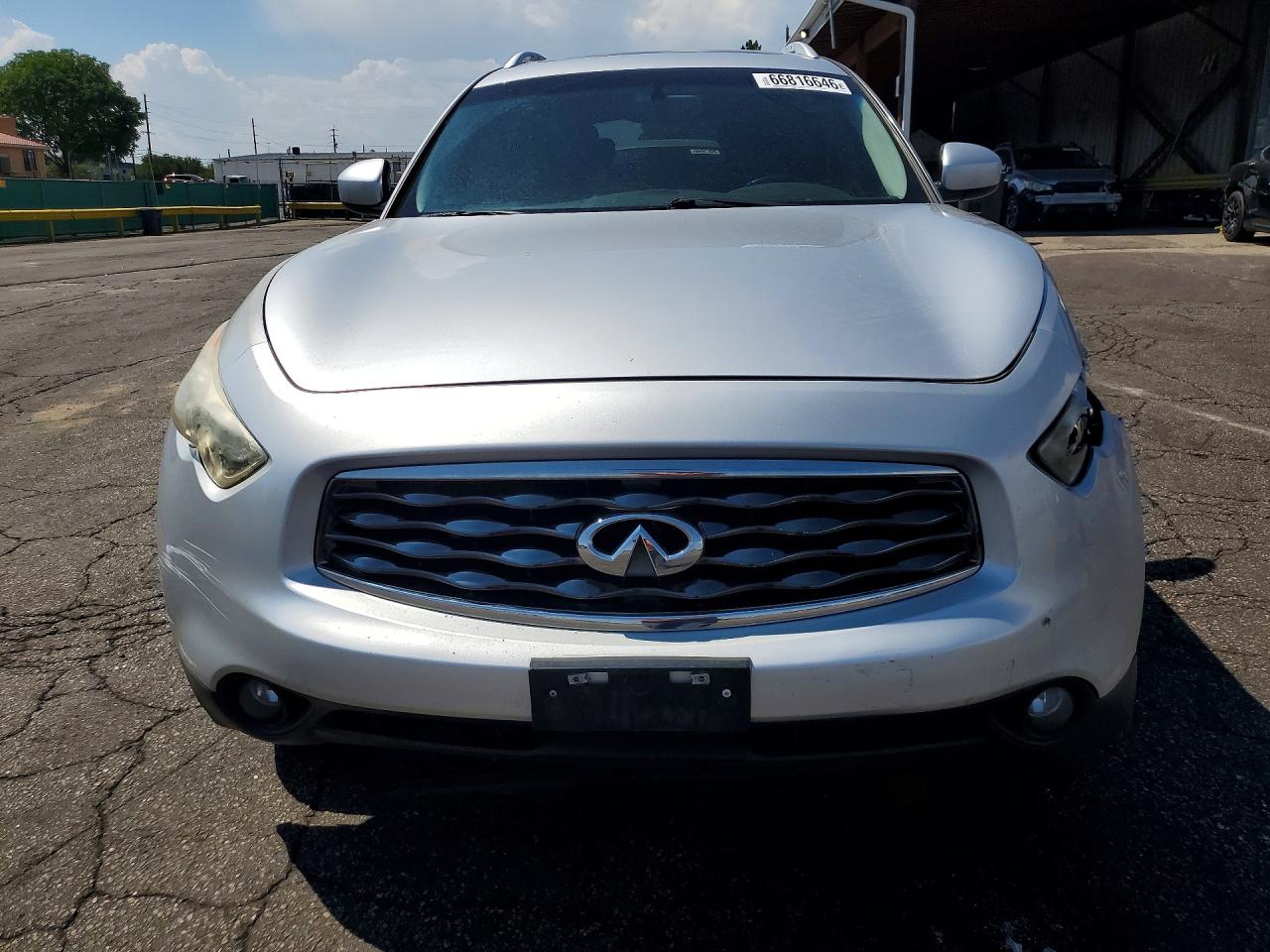2009 Infiniti Fx35 Base Silver vin: JNRAS18W09M156736