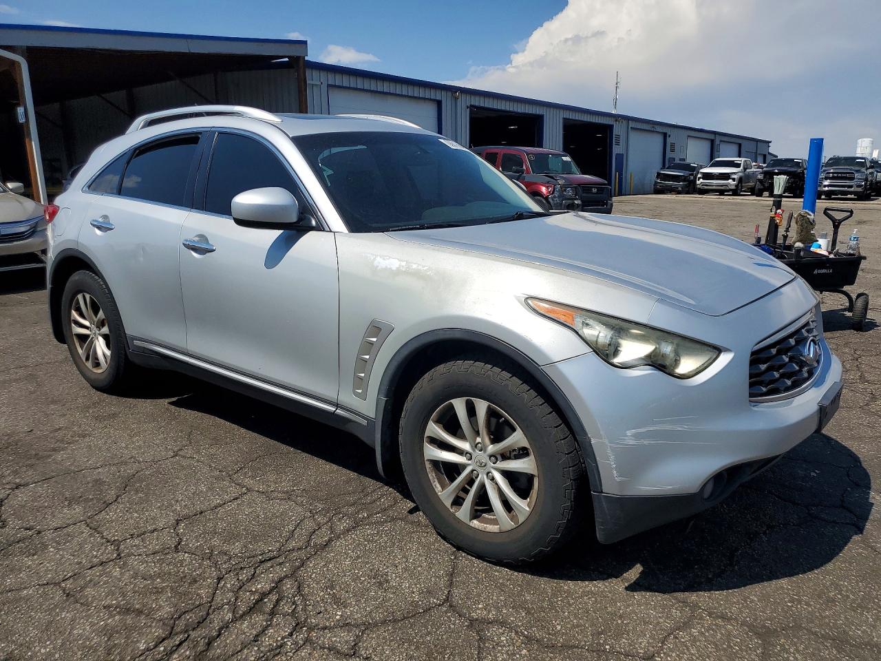 2009 Infiniti Fx35 Base Silver vin: JNRAS18W09M156736