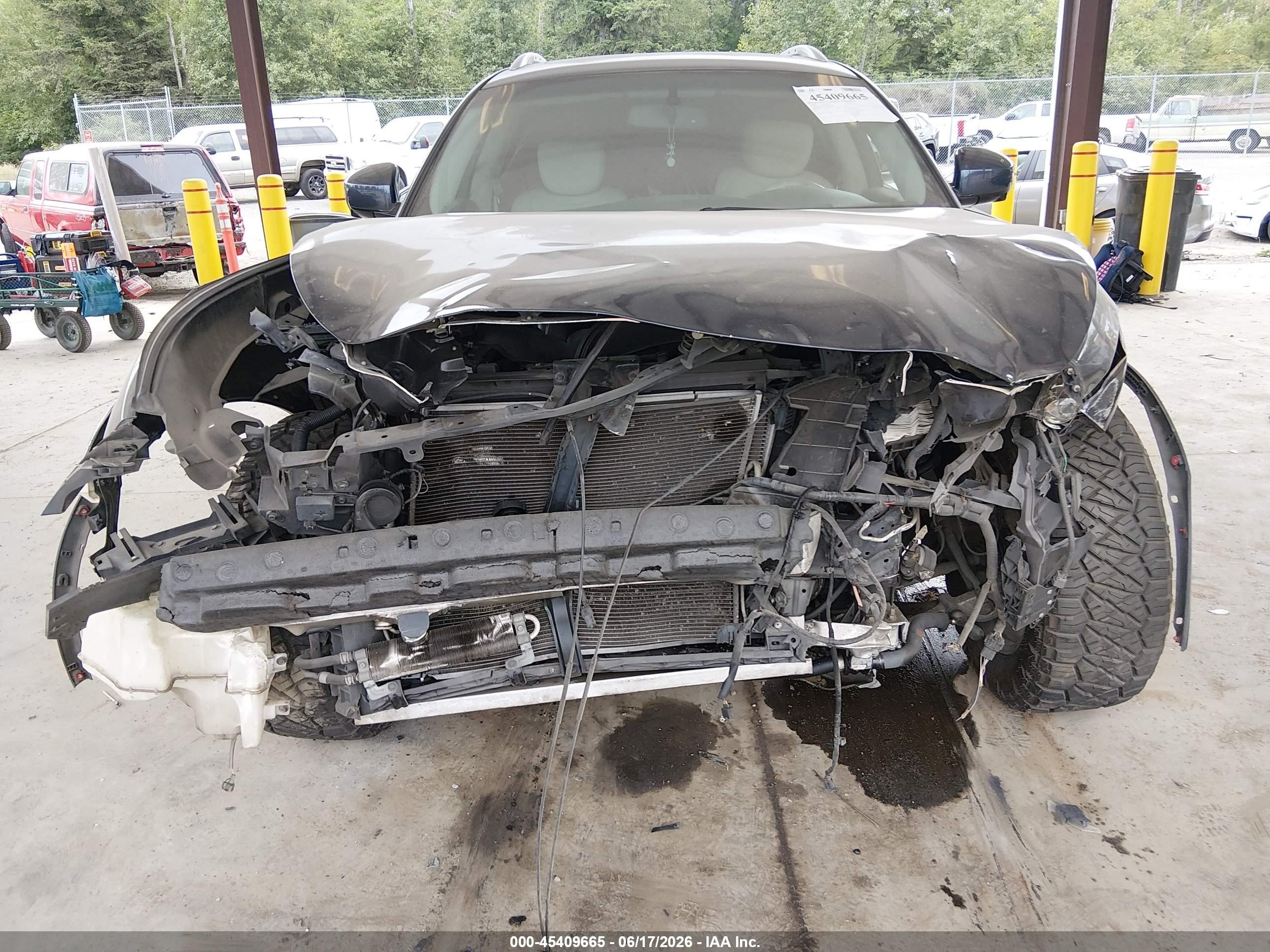 2009 Infiniti Fx35 Gray vin: JNRAS18W29M151523