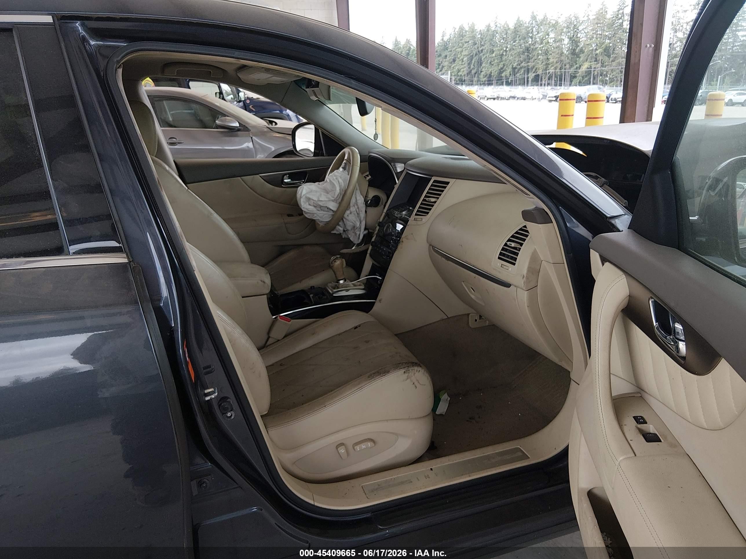 2009 Infiniti Fx35 Gray vin: JNRAS18W29M151523