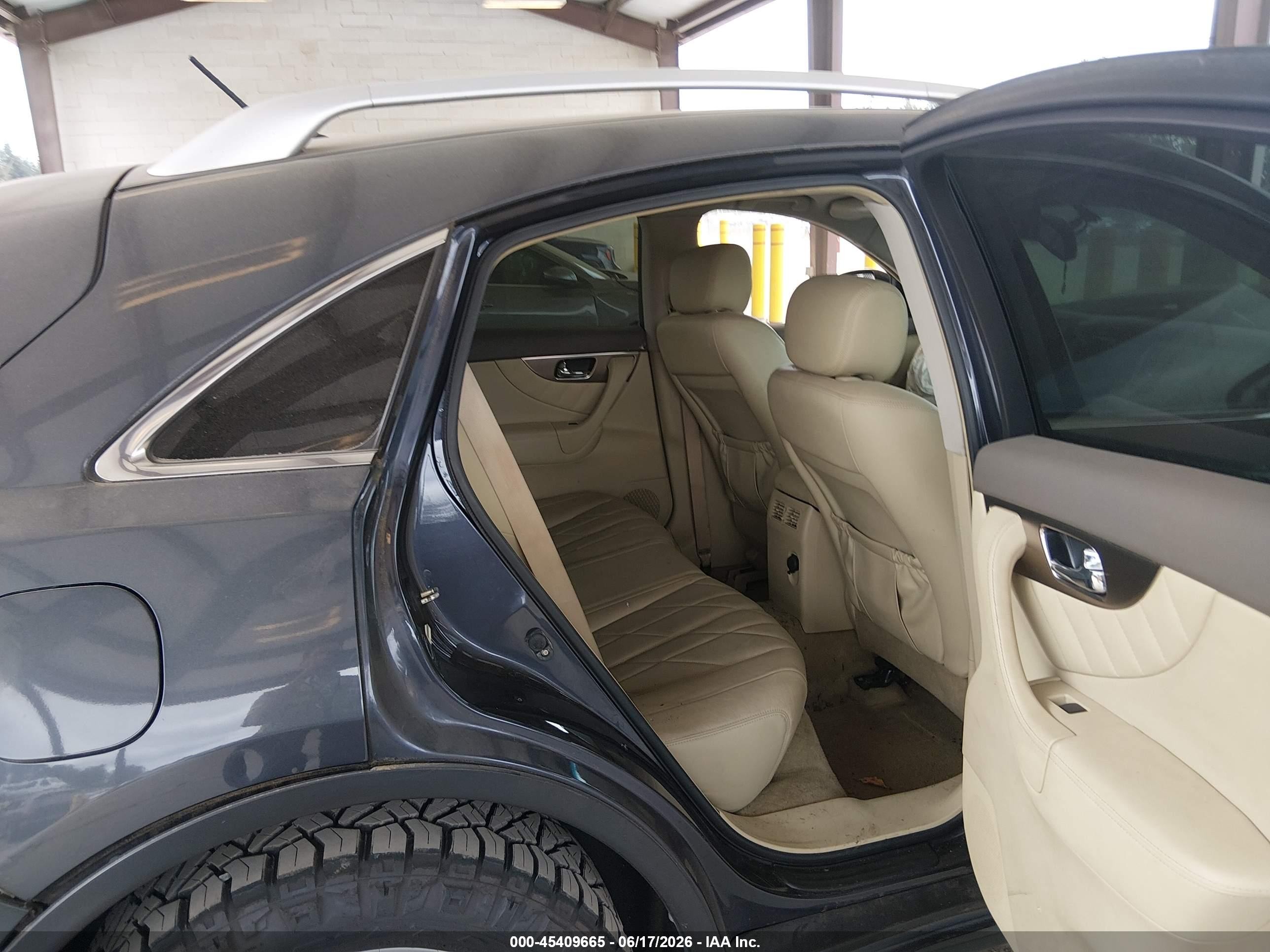 2009 Infiniti Fx35 Gray vin: JNRAS18W29M151523