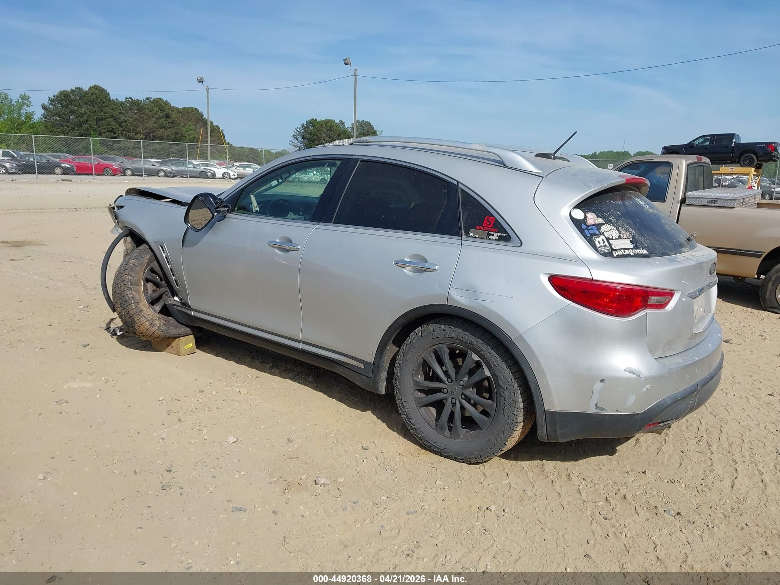 2009 Infiniti Fx35   Silver vin: JNRAS18W29M156236