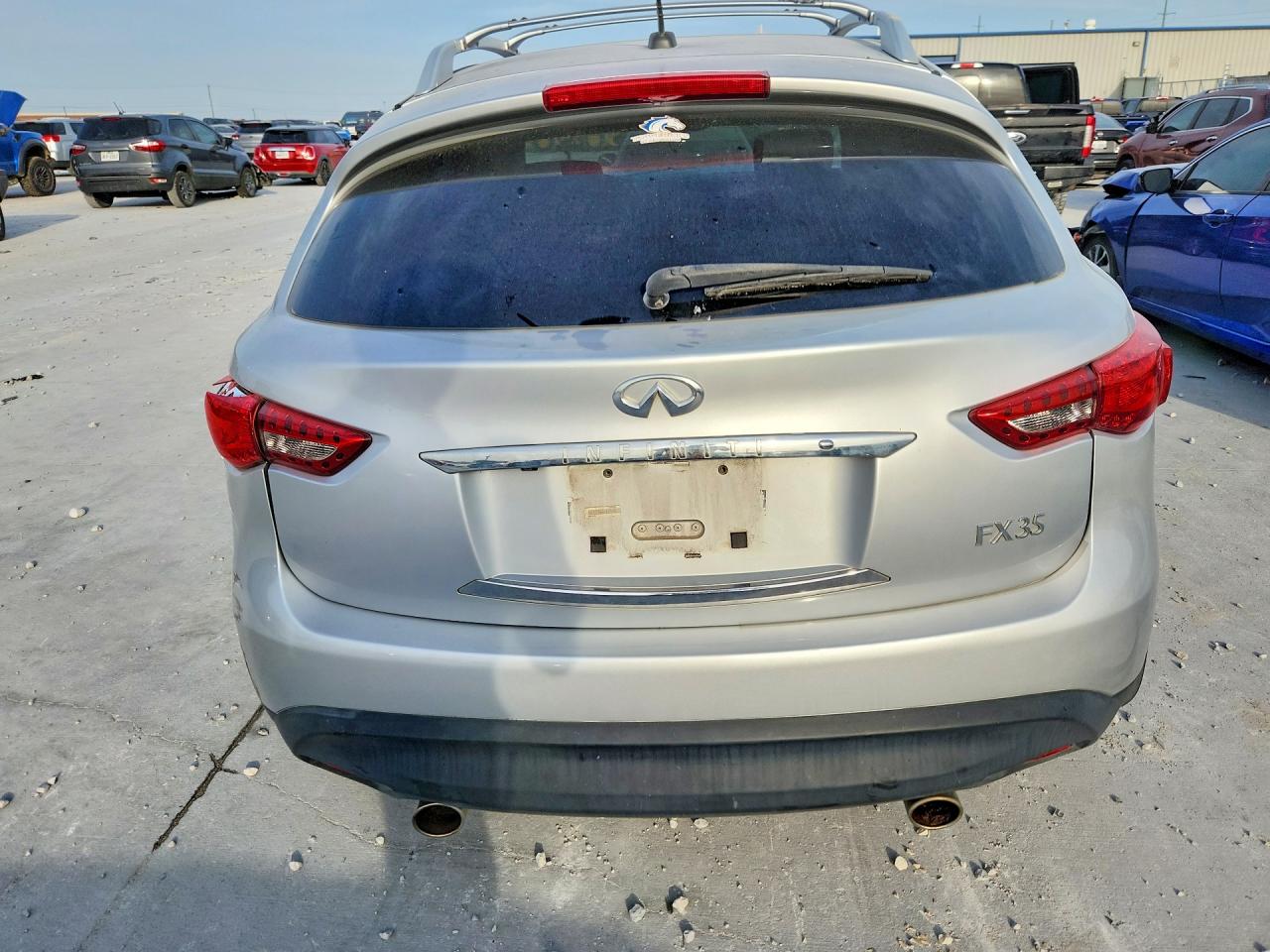 2009 Infiniti Fx35 Base Silver vin: JNRAS18W39M151725
