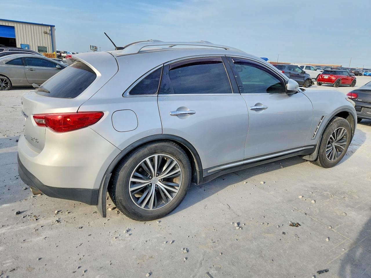 2009 Infiniti Fx35 Base Silver vin: JNRAS18W39M151725