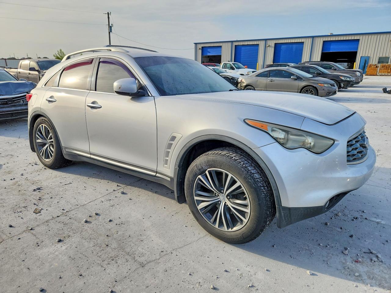2009 Infiniti Fx35 Base Silver vin: JNRAS18W39M151725