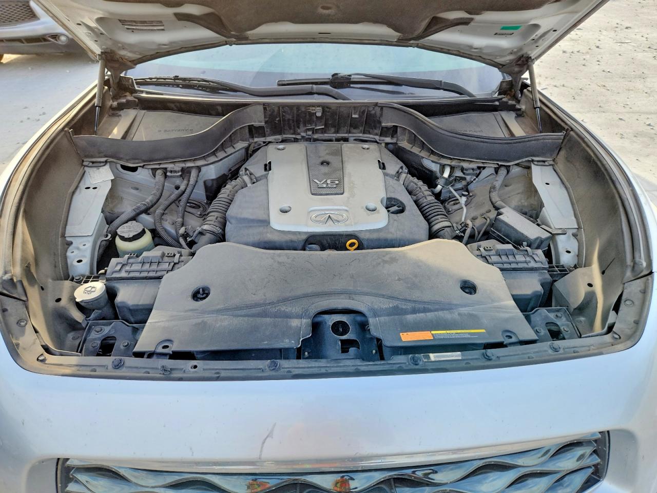 2009 Infiniti Fx35 Base Silver vin: JNRAS18W39M151725