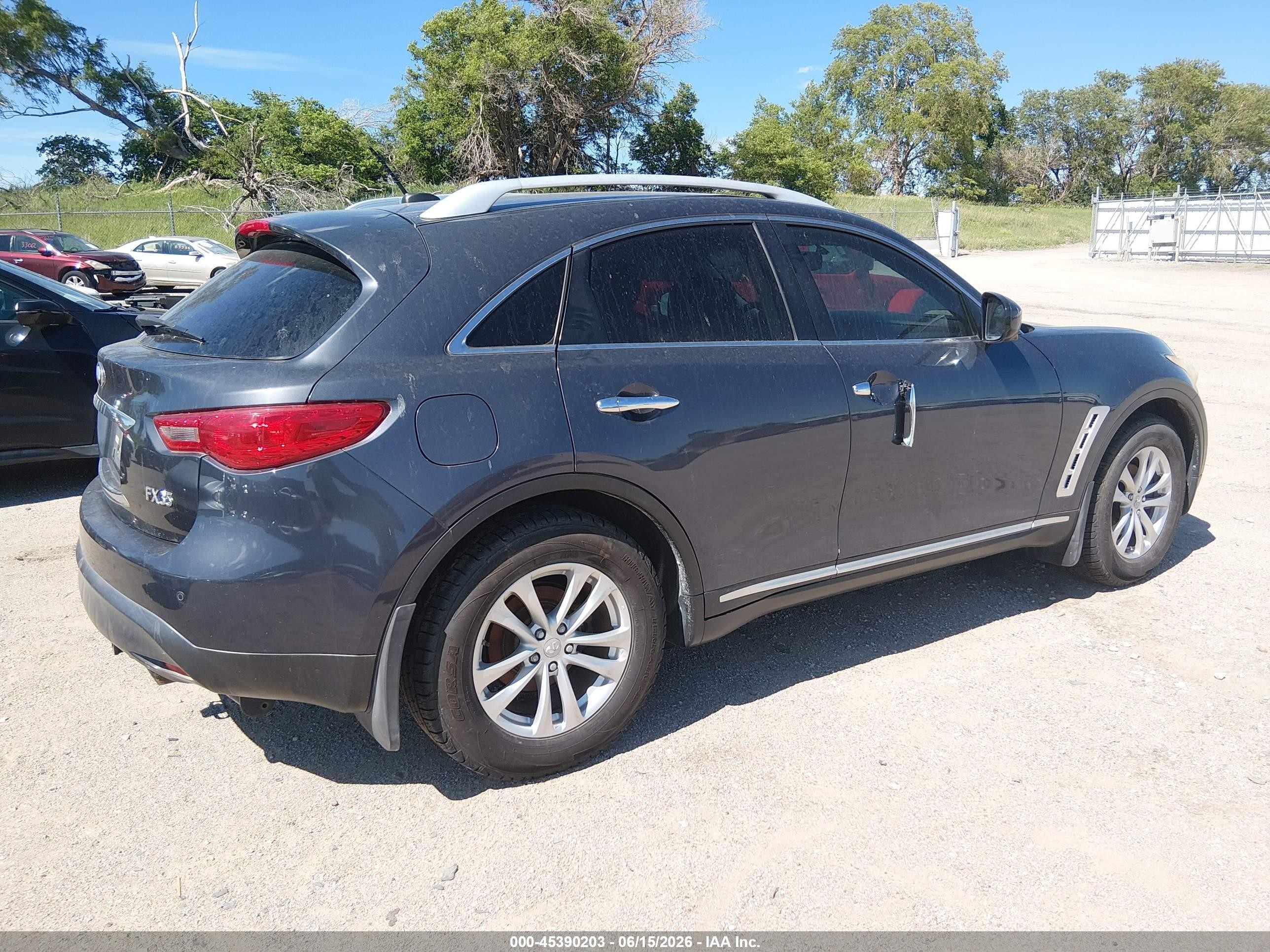 2009 Infiniti Fx35   Gray vin: JNRAS18W39M154270