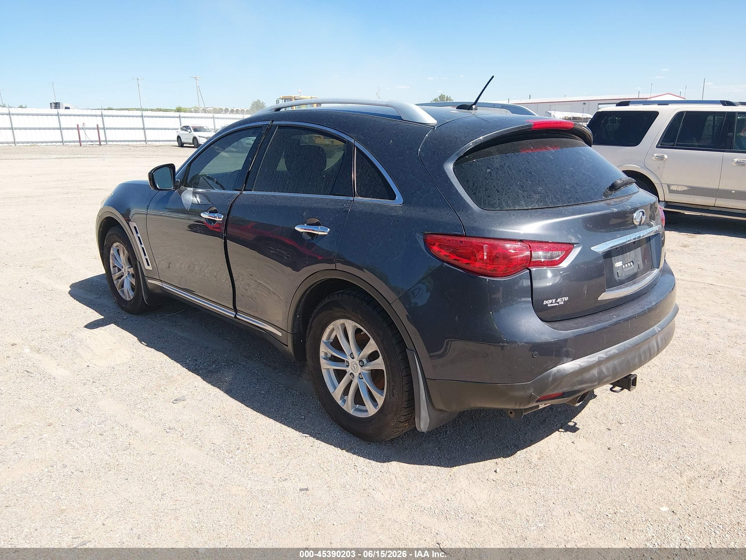 2009 Infiniti Fx35   Gray vin: JNRAS18W39M154270