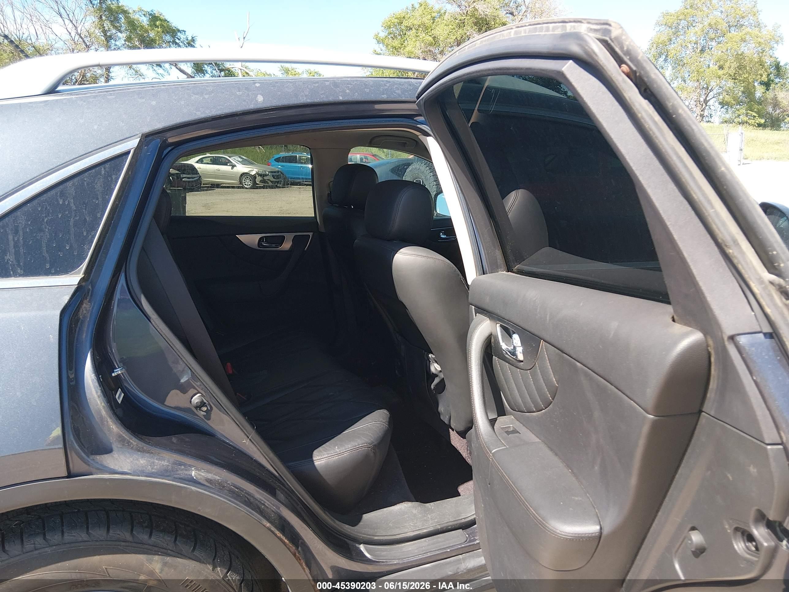 2009 Infiniti Fx35   Gray vin: JNRAS18W39M154270