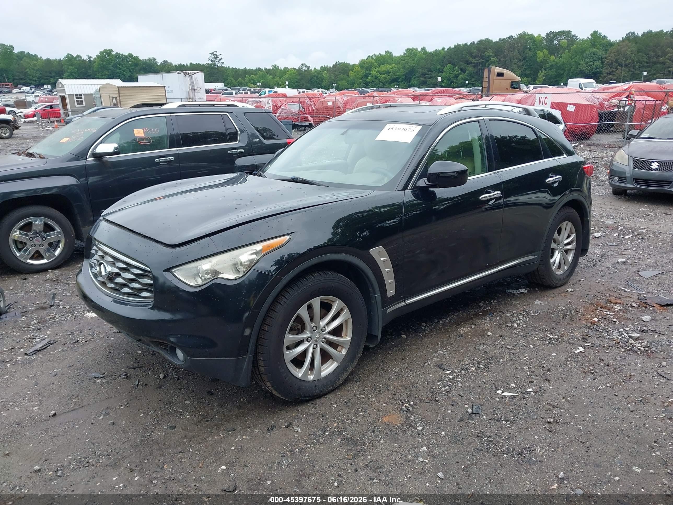 2009 Infiniti Fx35   Black vin: JNRAS18W39M154303