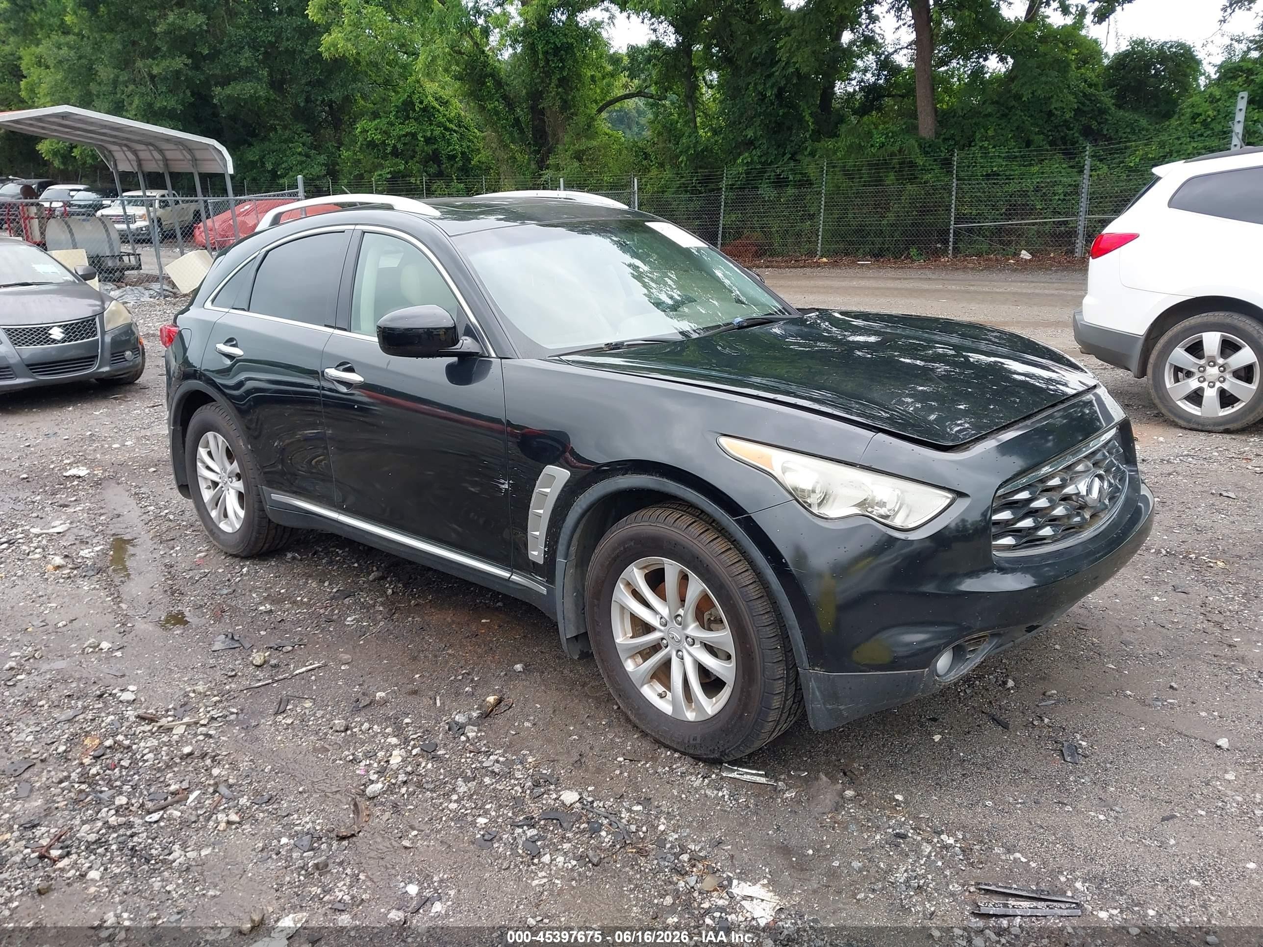 2009 Infiniti Fx35   Black vin: JNRAS18W39M154303