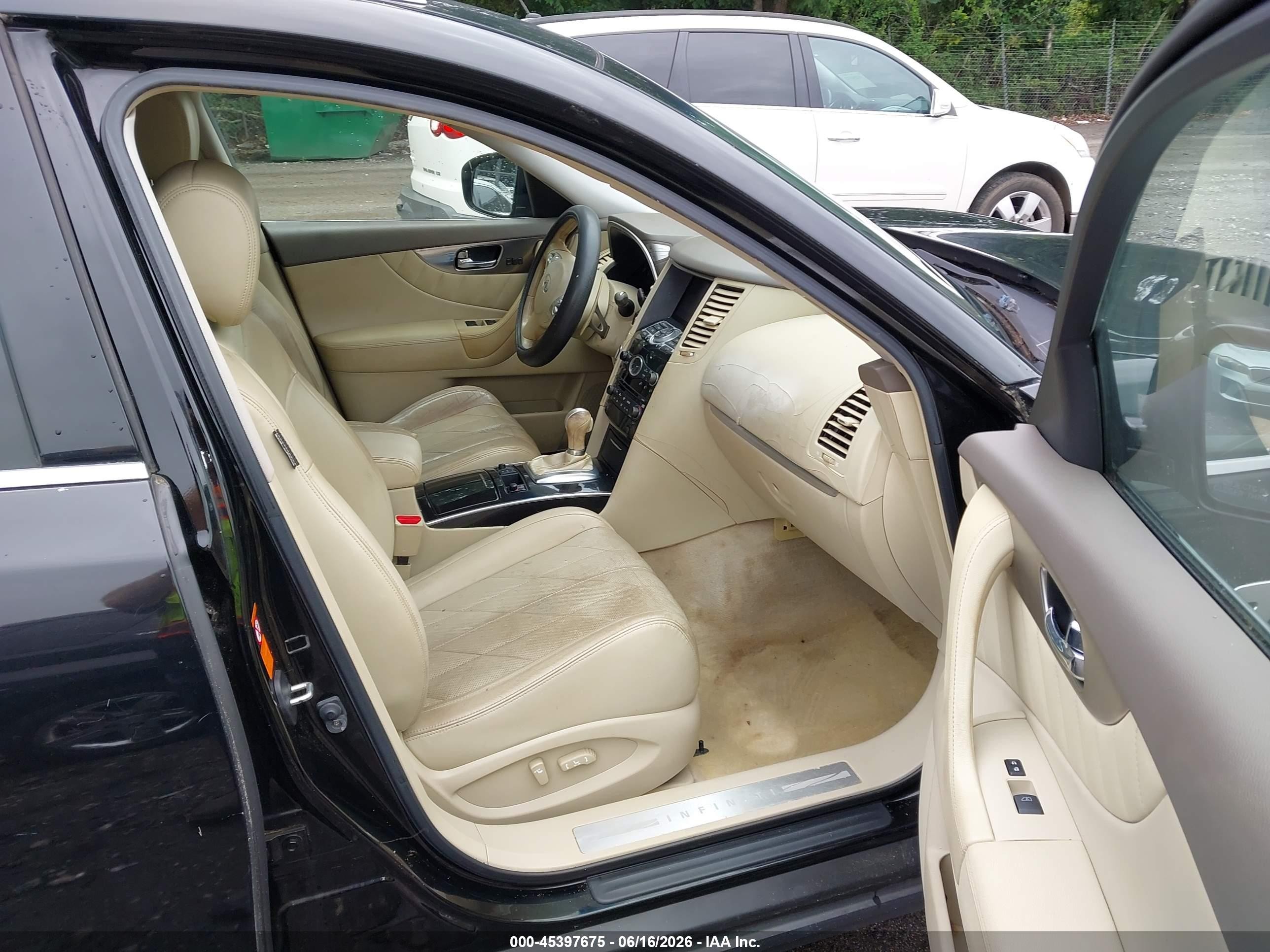 2009 Infiniti Fx35   Black vin: JNRAS18W39M154303